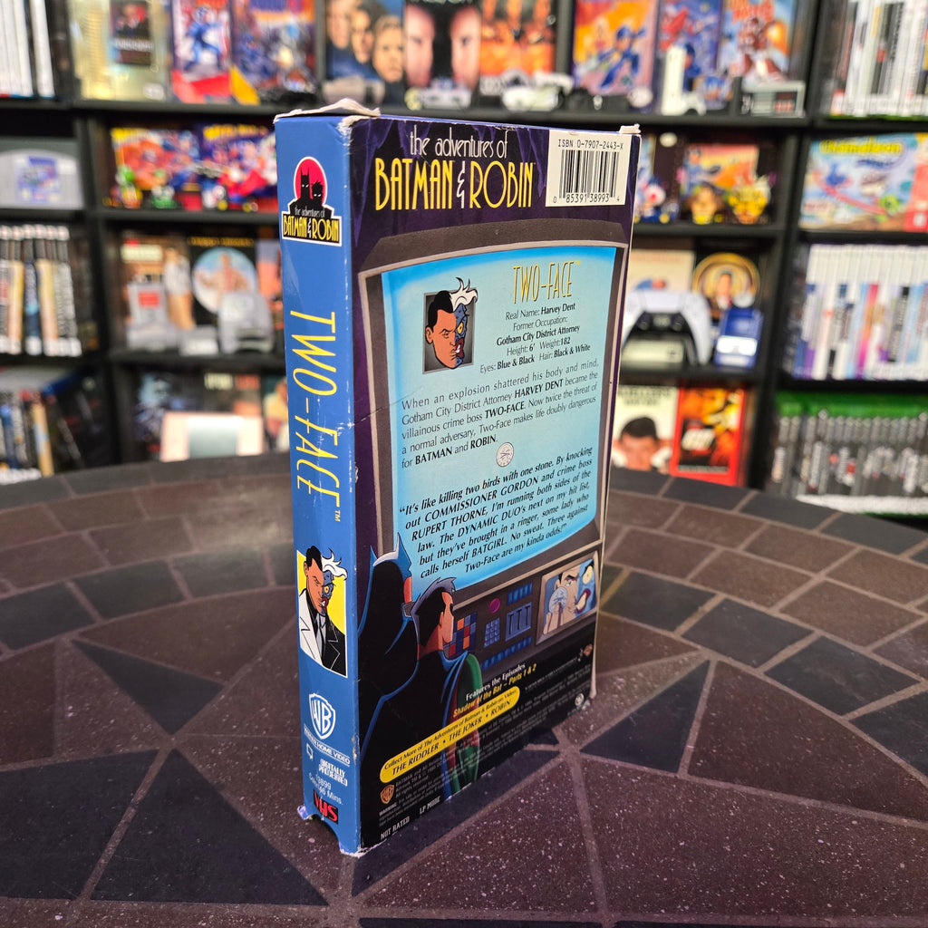 The Adventures of Batman  Robin - Two-Face (VHS, 1995) Cleaned & Tested!