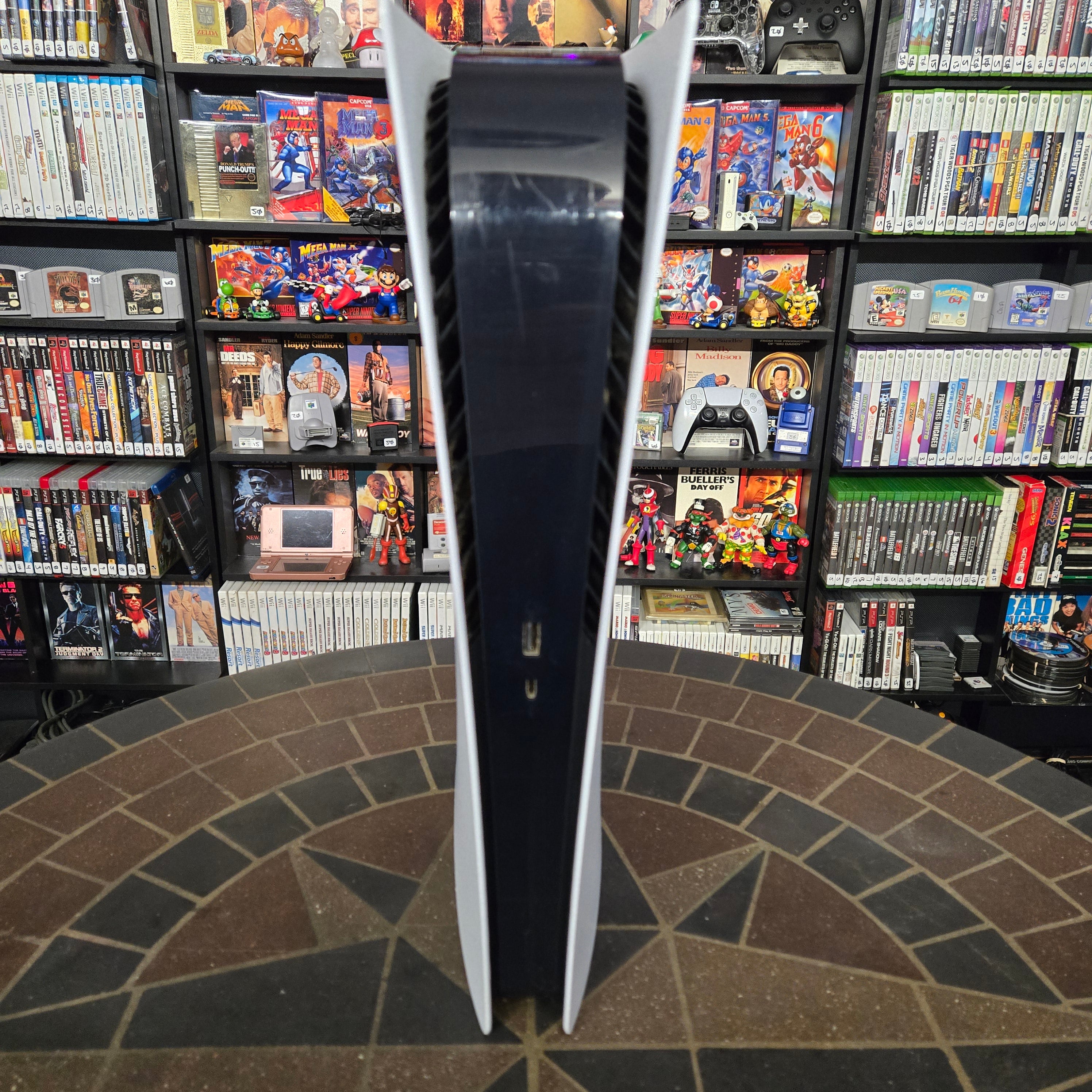 Sony PlayStation 5 Digital Edition PS5 825GB White Console Gaming System TESTED