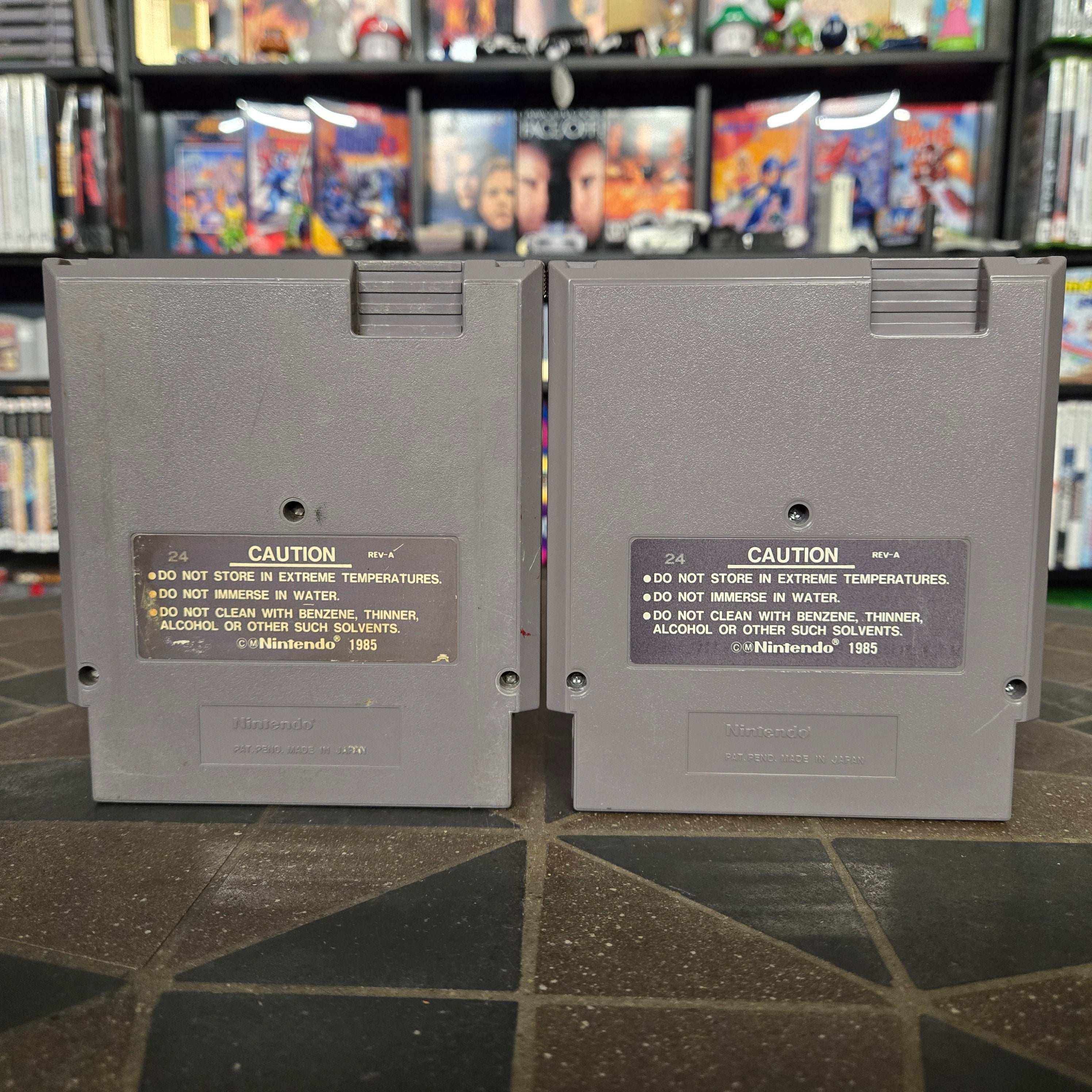 Contra & Super C (Nintendo NES) Authentic, Cleaned & Tested!