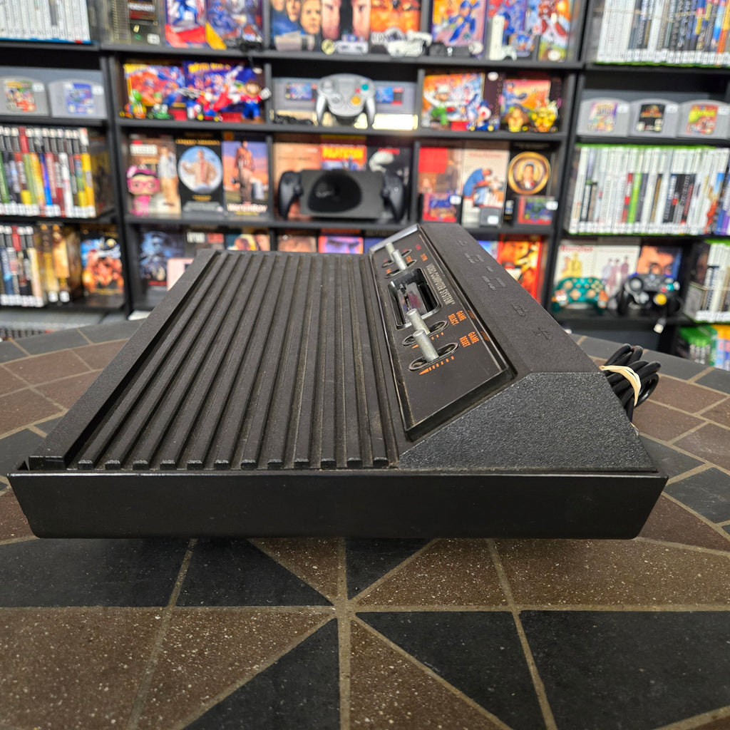 Atari 2600 Vader 4-Switch Console, Joystick, AC, Adapter & Asteroids - Tested