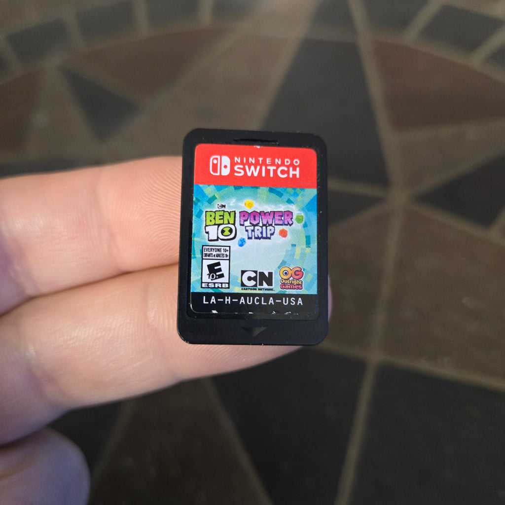 Ben 10 Power Trip - Nintendo Switch - Authentic, Cleaned & Tested!