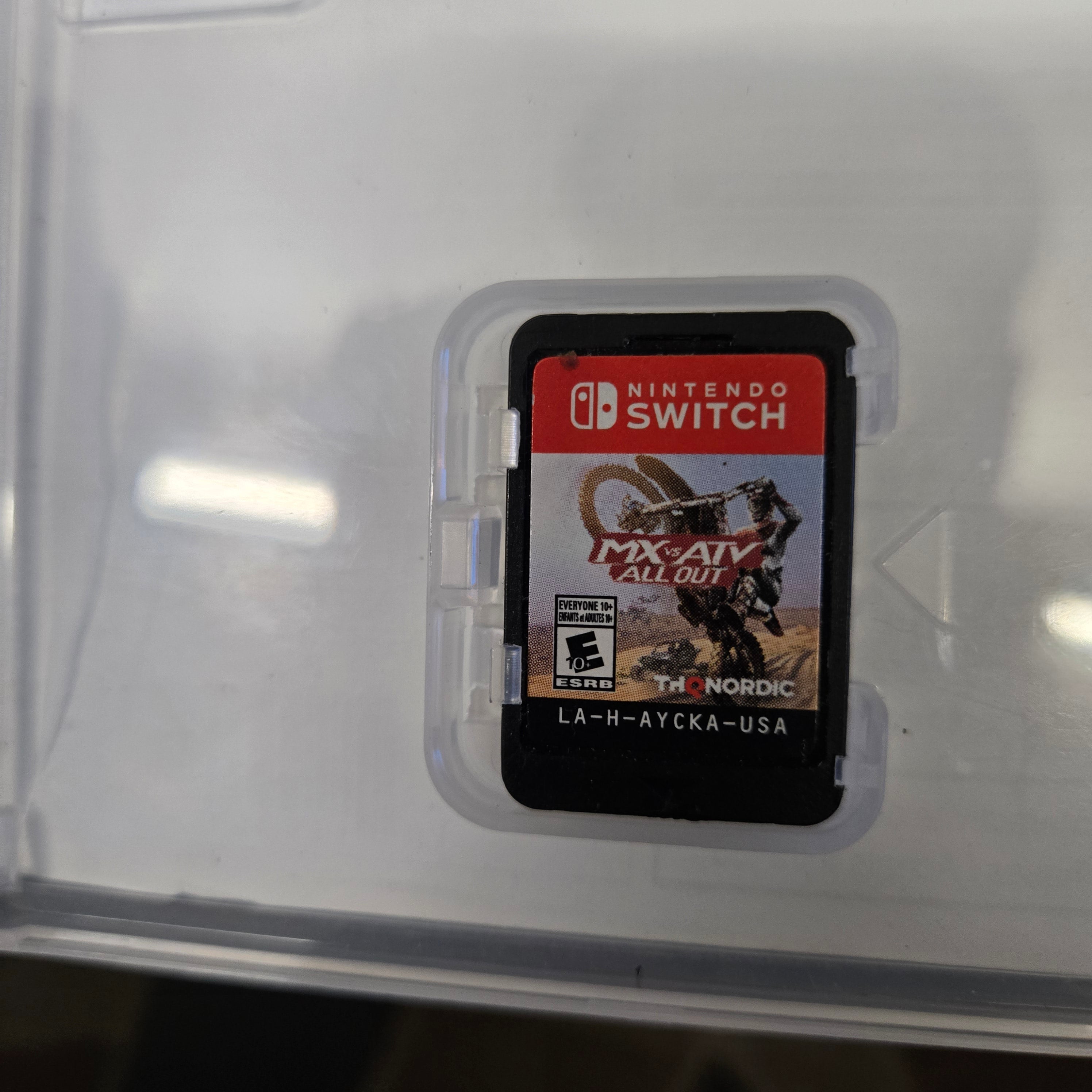 MX vs ATV All Out - Nintendo Switch - Complete in Box CIB