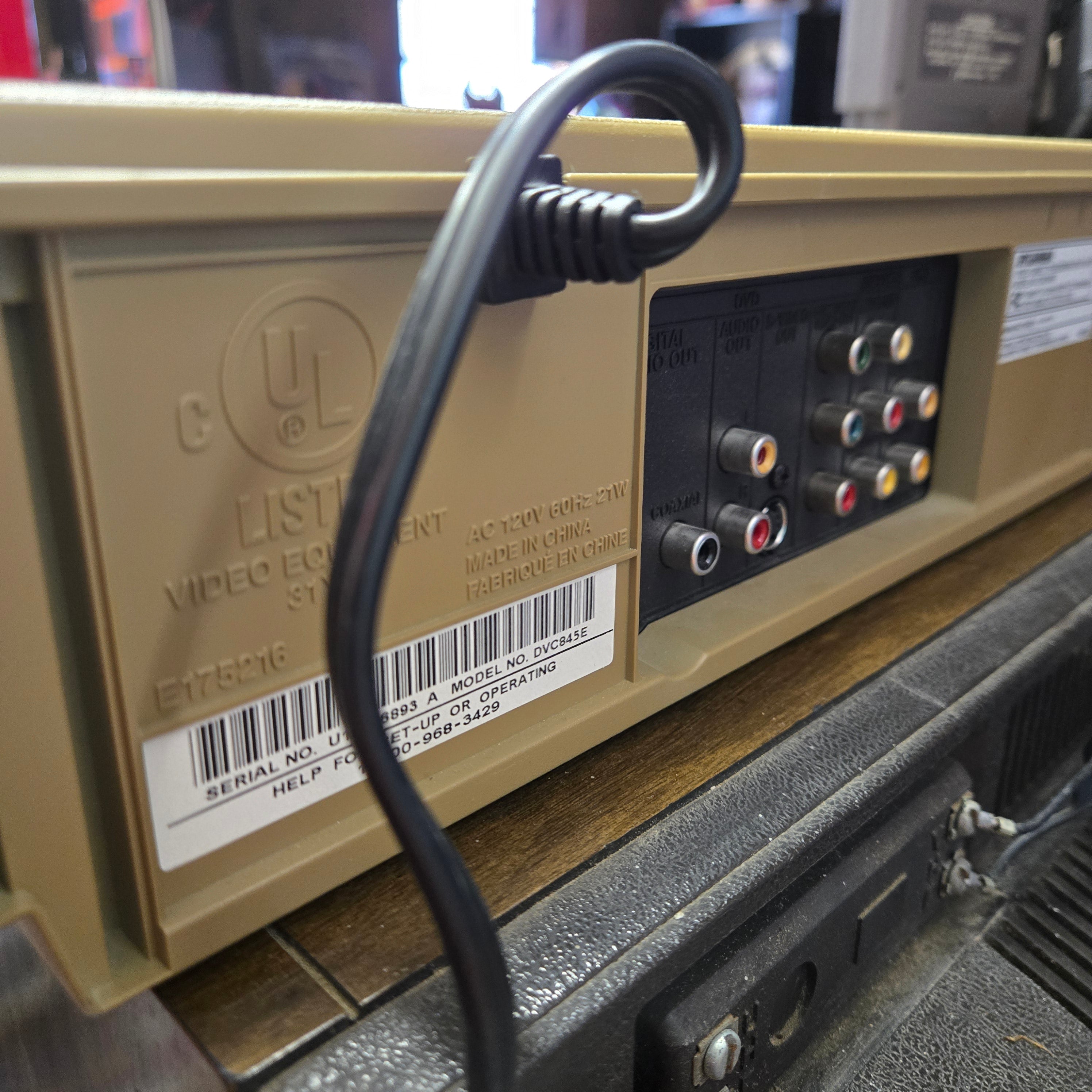 Sylvania DVC845E 4 Head VCR DVD Player Combo Hi-Fi MP3 DVD PLAYER DOES NOT WORK