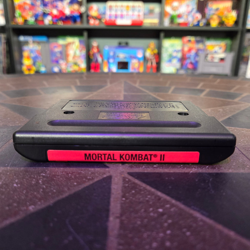 Mortal Kombat II (Sega Genesis, 1994) Complete CIB - VERY NICE SHAPE!
