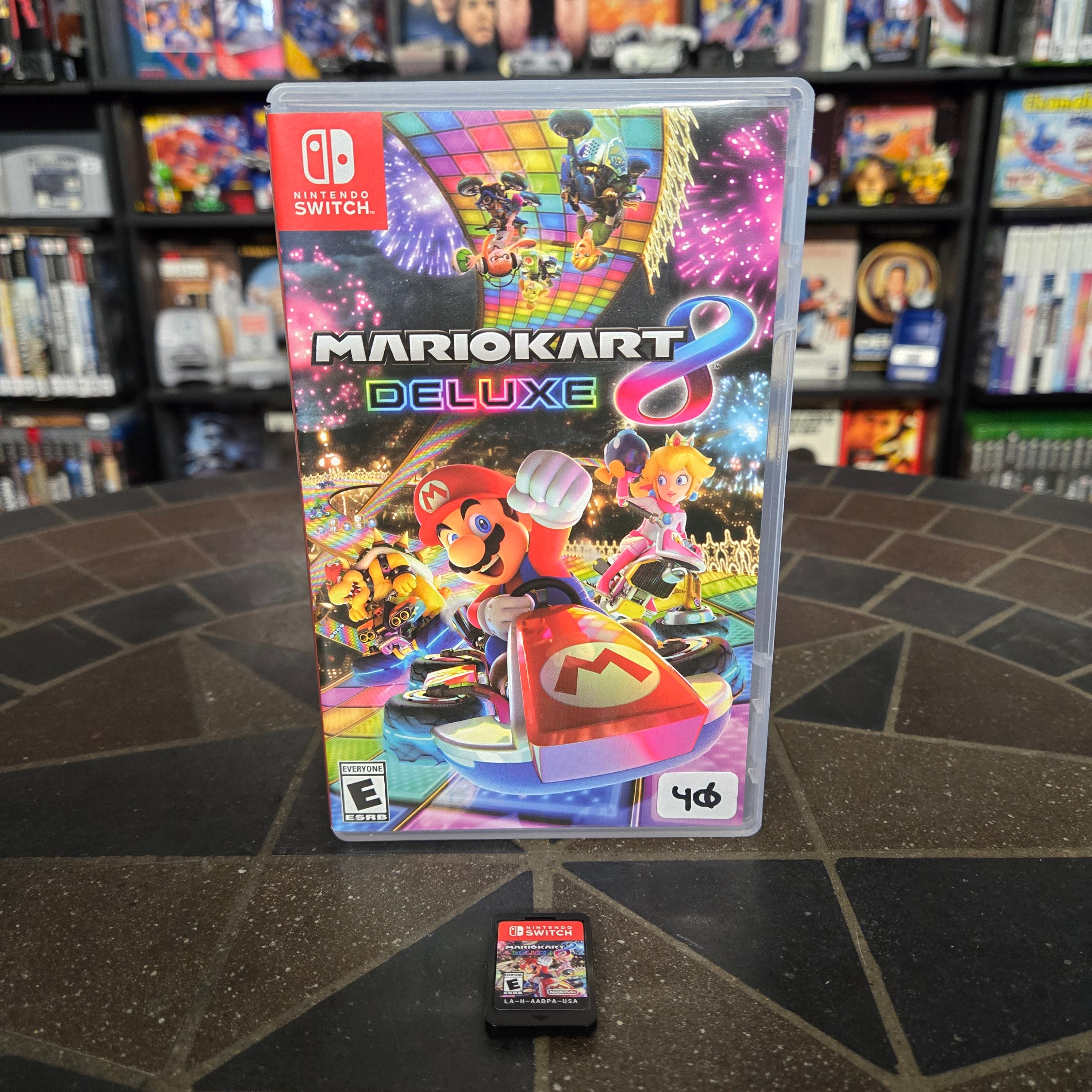 Mario Kart 8 Deluxe Edition (Nintendo Switch, 2017) Authentic, Cleaned & Tested!