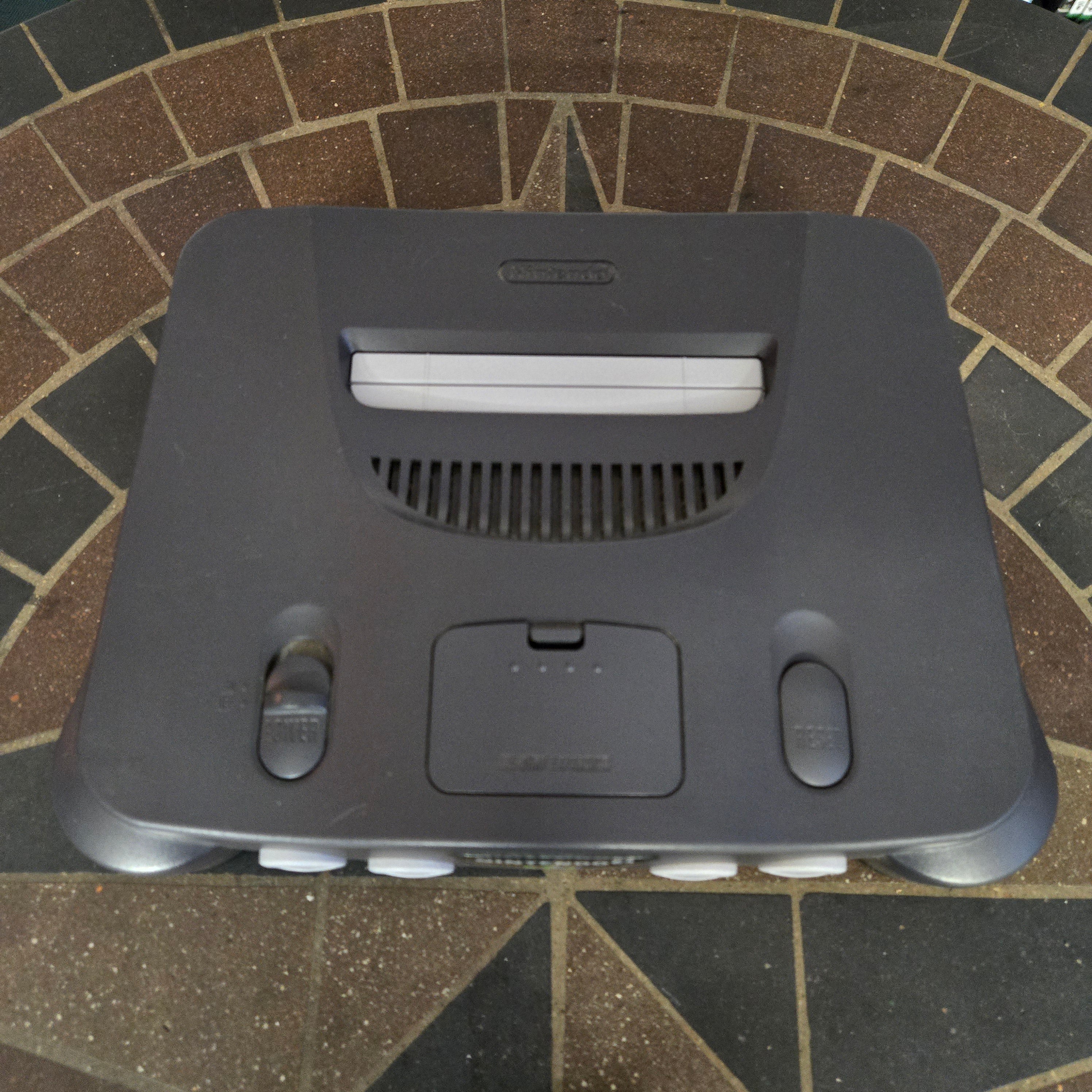 Nintendo 64 N64 Console, Official Controller, Jumper Pak & Cords CLEANED TESTED3