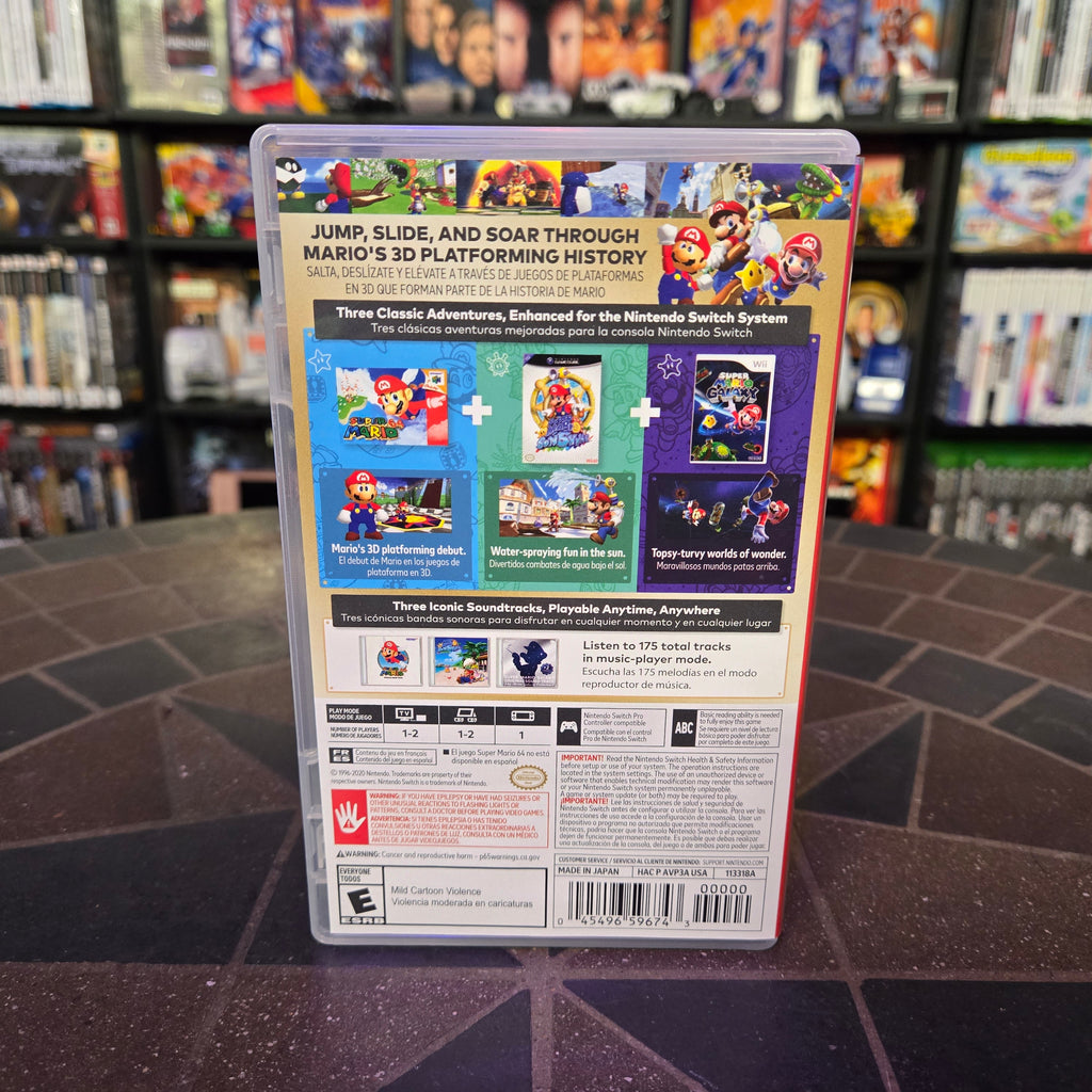 Super Mario 3D All-Stars - Nintendo Switch - OG Artwork, Case & Cartridge TESTED