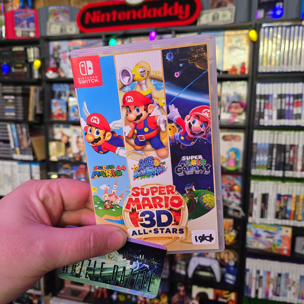 Super Mario 3D All-Stars - Nintendo Switch - OG Artwork, Case & Cartridge TESTED