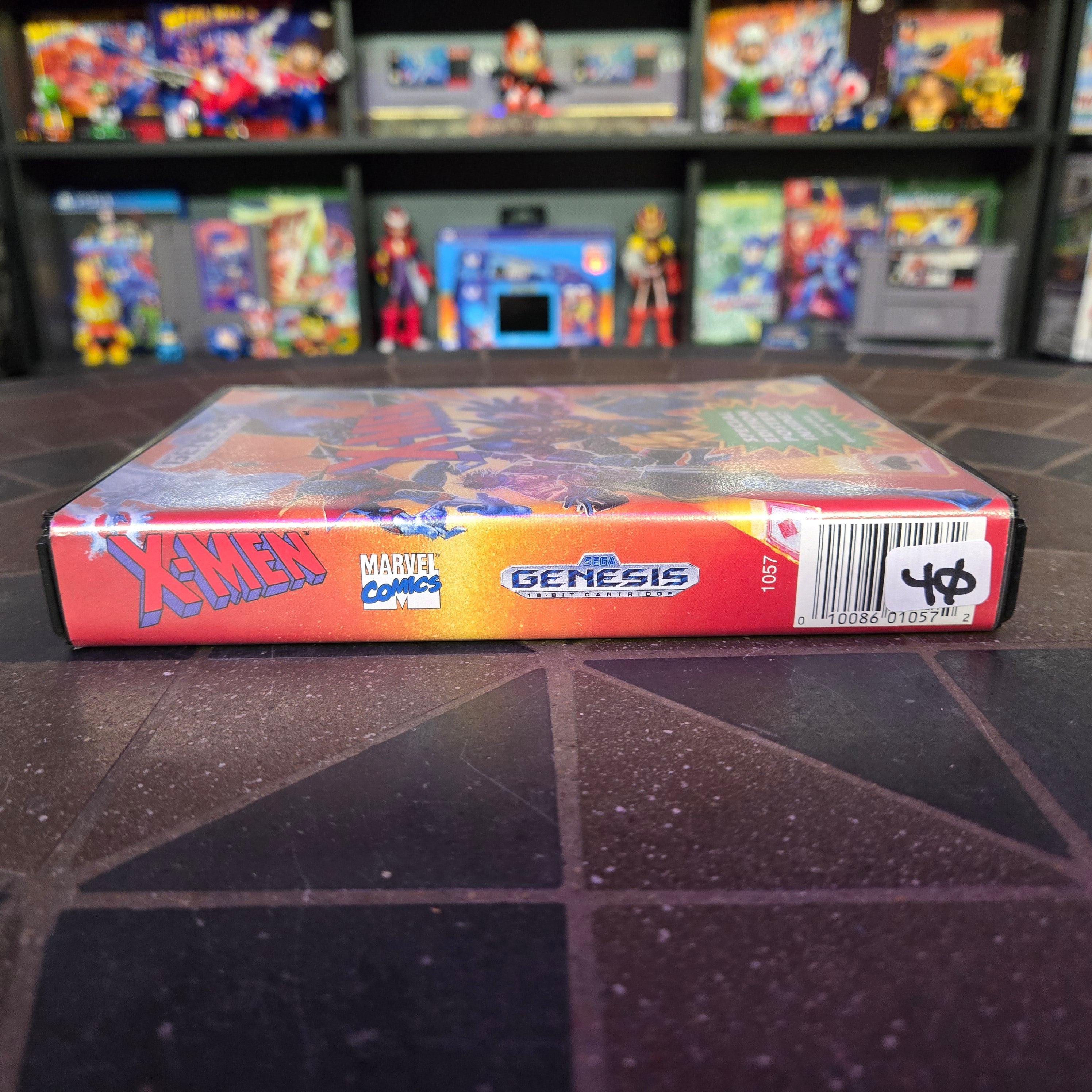 X-Men (Sega Genesis, 1993) Complete CIB w/ Poster - VERY NICE SHAPE!