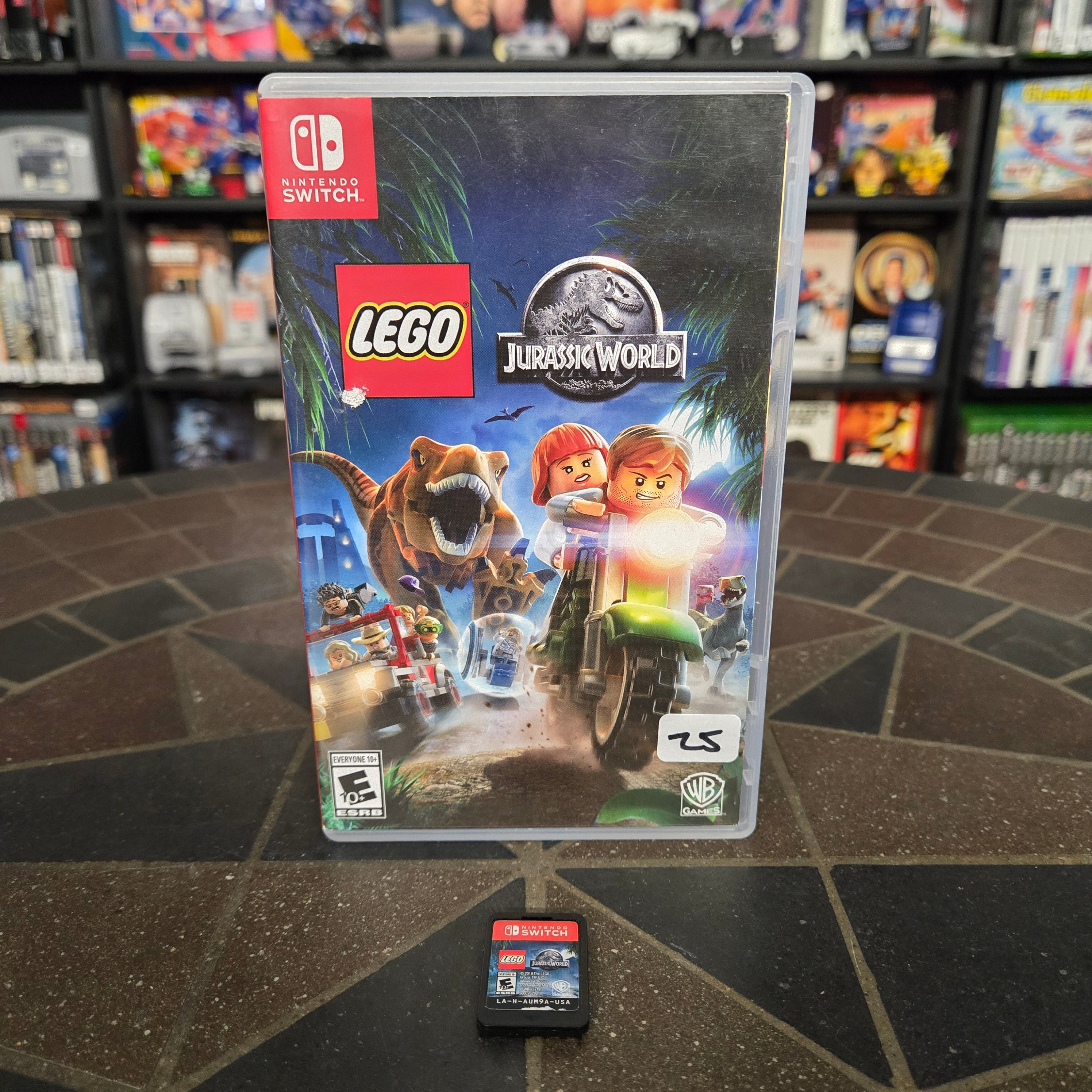 Lego Jurassic World - Nintendo Switch - Authentic, Cleaned & Tested!