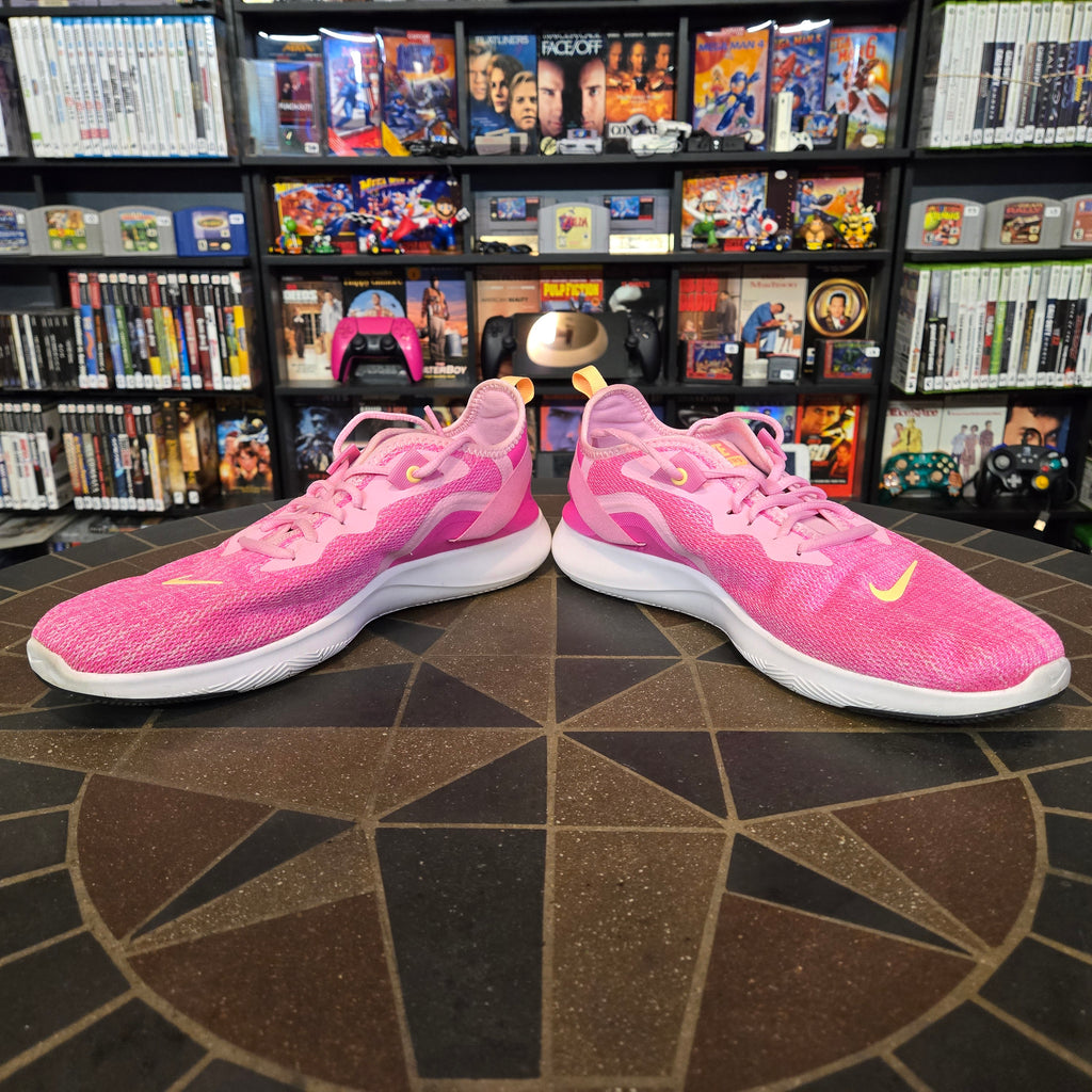 Women’s Size 10.5 Nike Flex Trainer Womens Training Shoes Pink AQ7491-600