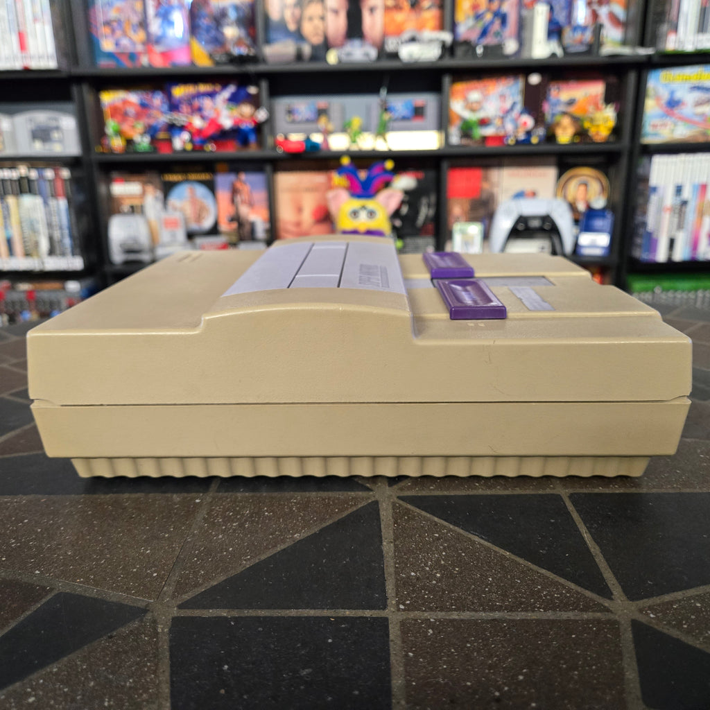 Super Nintendo SNES Console, Original Controller & Cords - CLEANED & TESTED