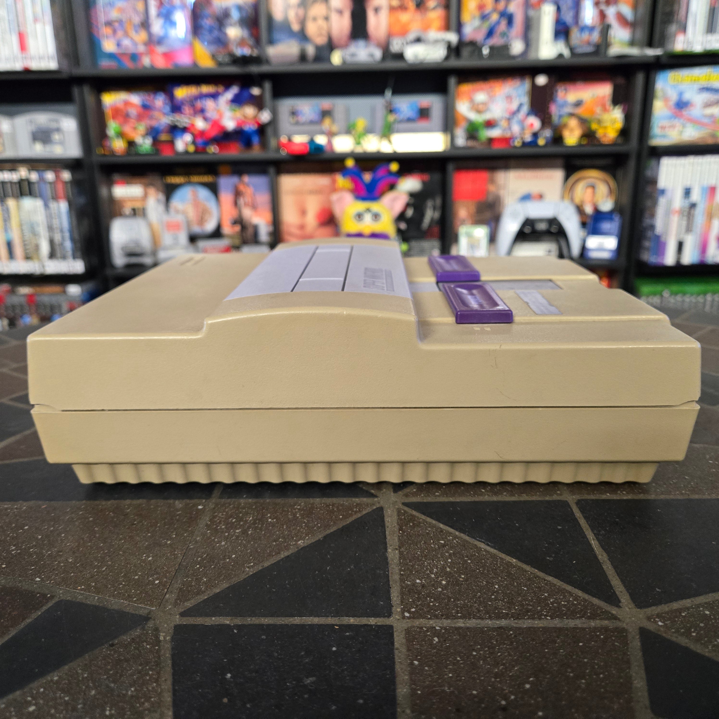 Super Nintendo SNES Console, Original Controller & Cords - CLEANED & TESTED