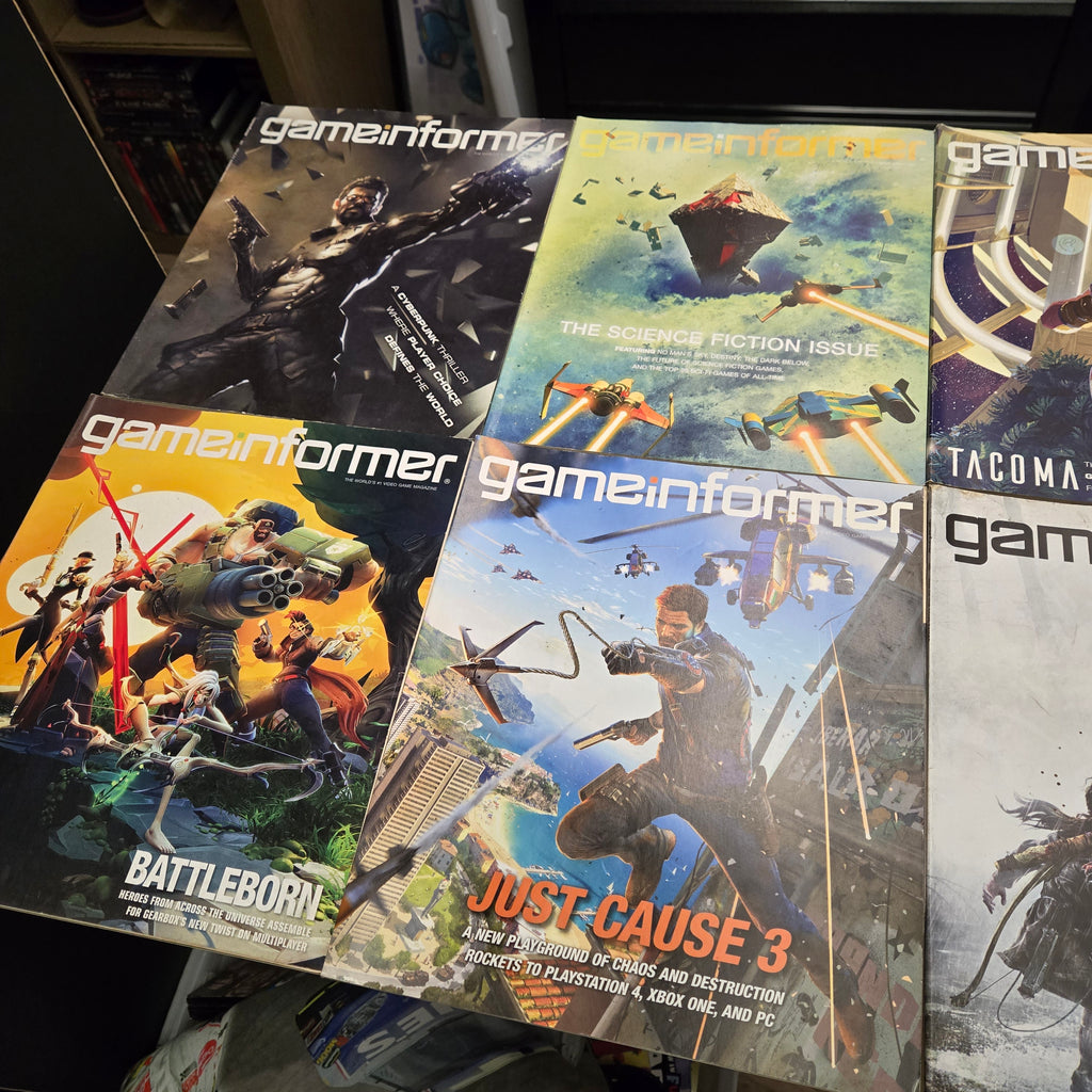 Lot of 28 GameInformer GameStop Game Magazines - PlayStation 3 PS3 Xbox 360 Era!
