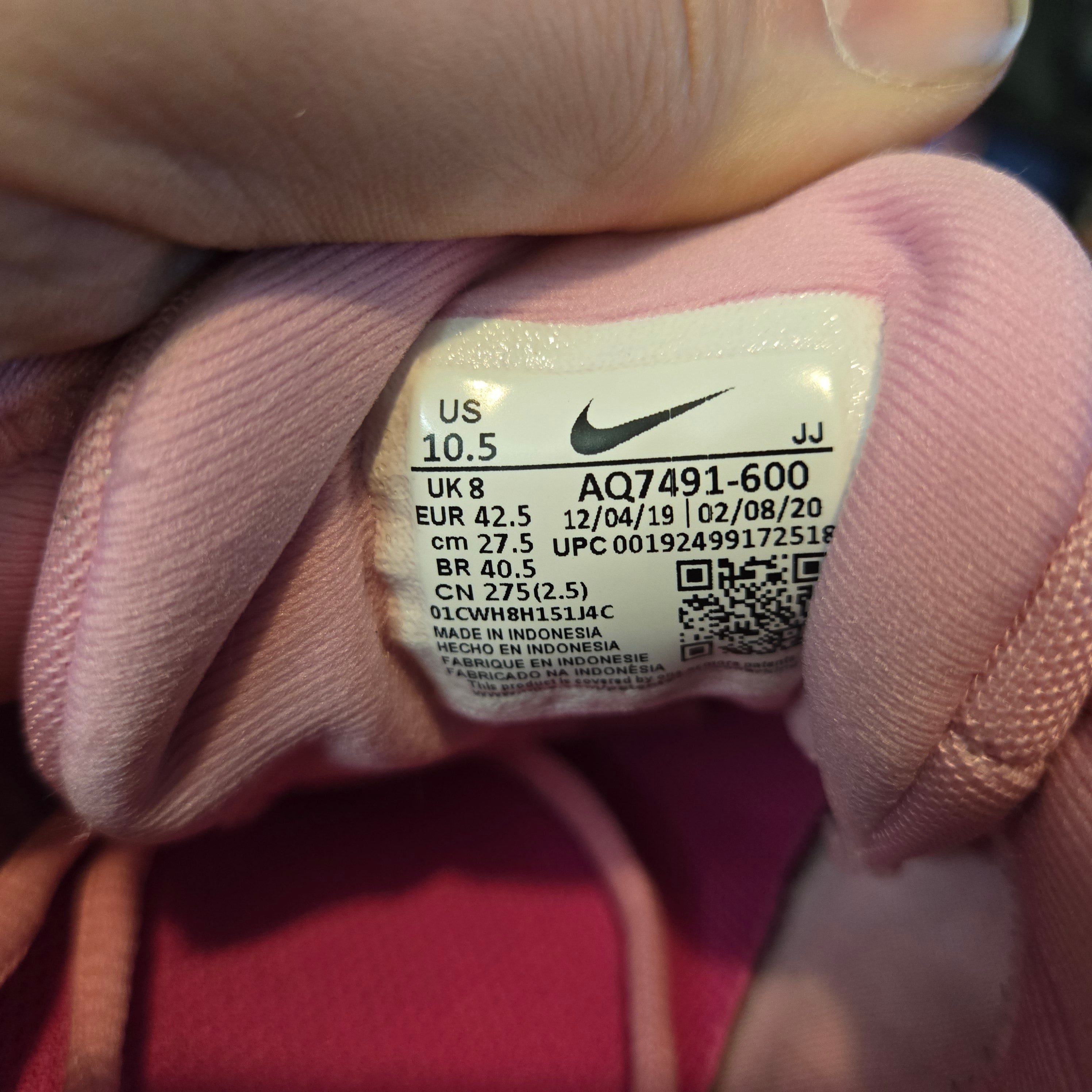 Women’s Size 10.5 Nike Flex Trainer Womens Training Shoes Pink AQ7491-600