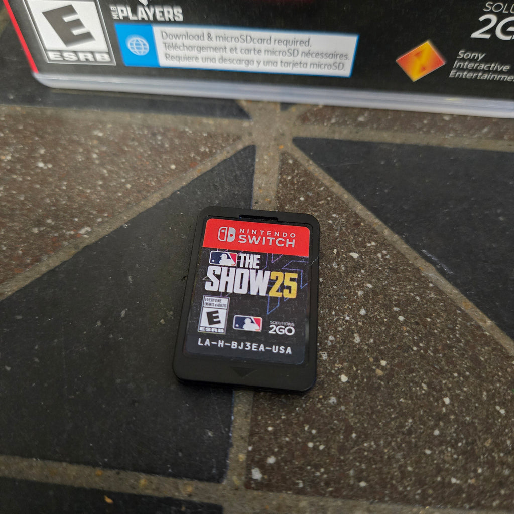 MLB The Show 25 - Nintendo Switch - Authentic, Cleaned & Tested!