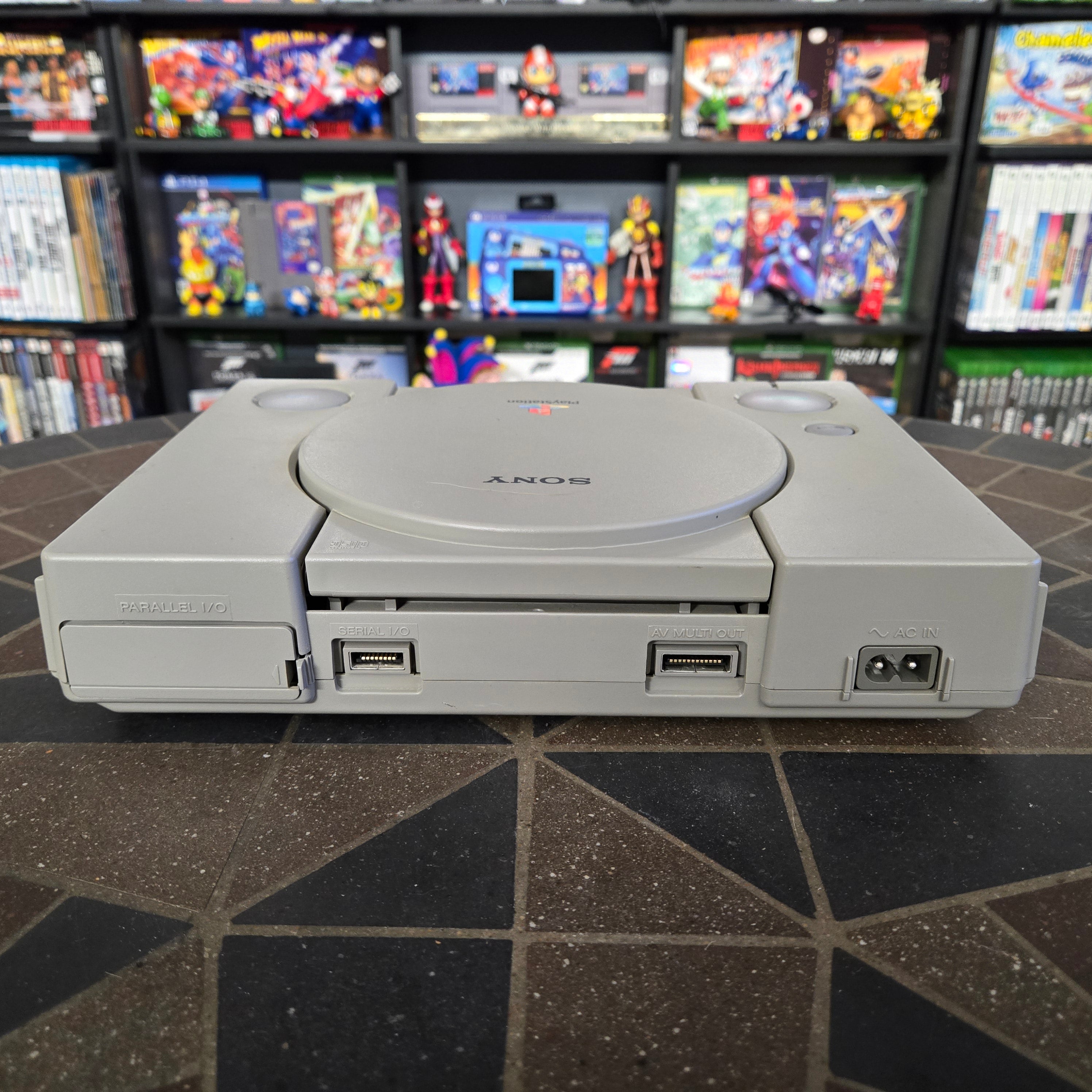 Sony PlayStation 1 PS1 Console SCPH-5501, Controller & Cords - CLEANED & TESTED!