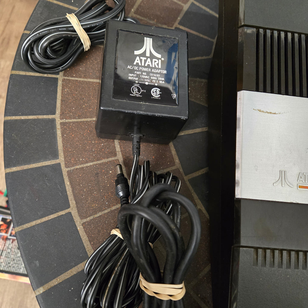 Atari 5200 Console, Controllers, Power Cord, TV Adapter, Pac-Man & Original Box!