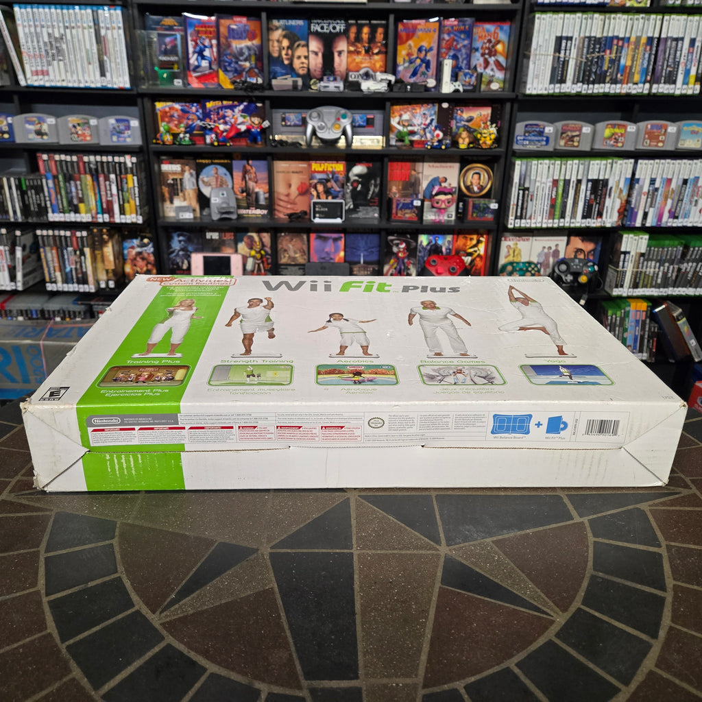 Nintendo Wii Fit & Plus Games w/ Balance Board Complete w/ Box - Tested Working!