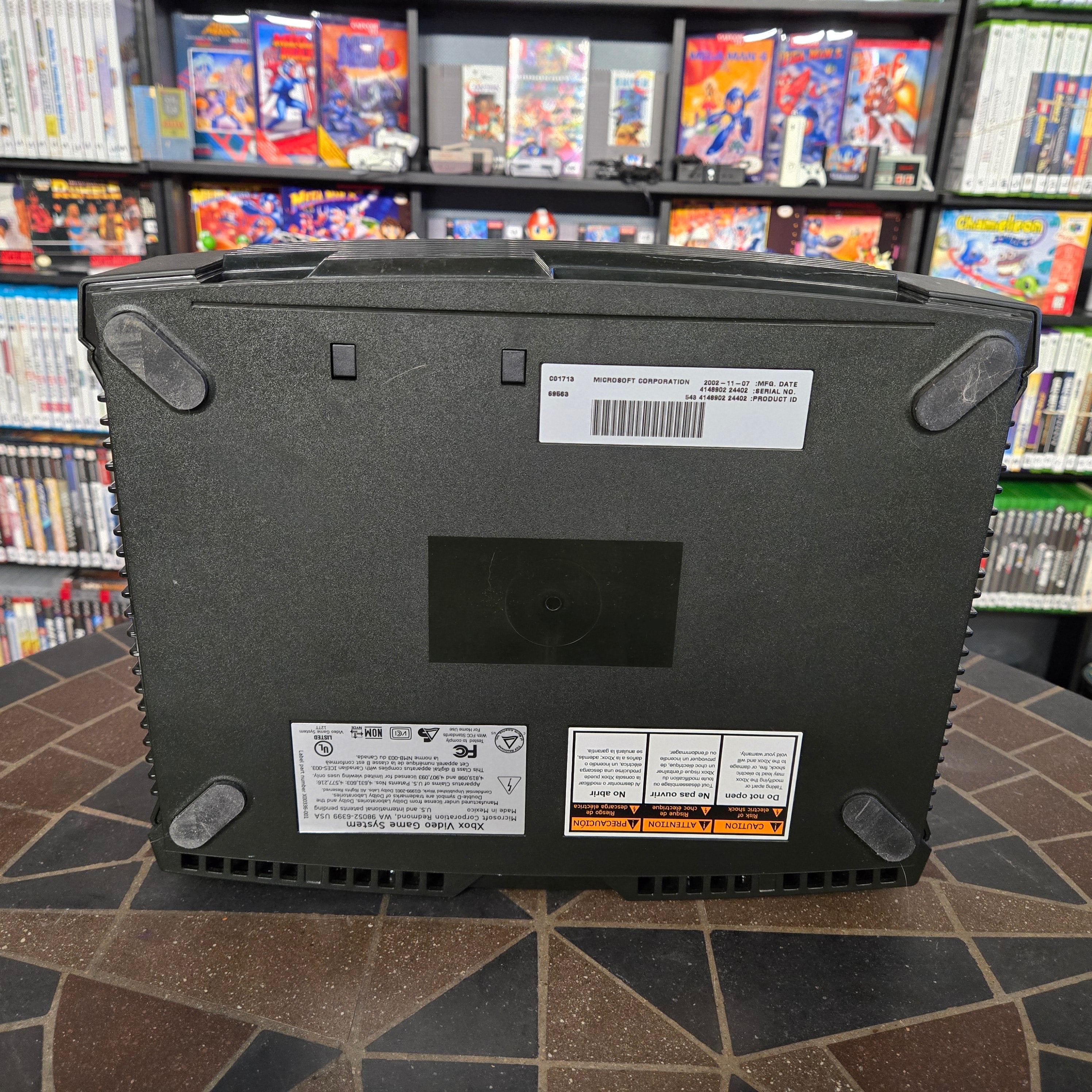 Microsoft Original OG Xbox Console, Official S Controller & Cords - TESTED!