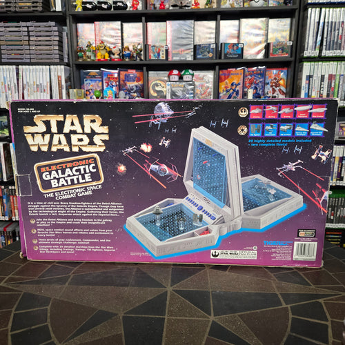 1997 Star Wars Galactic Electronic Battleship Game by Tiger Complete!