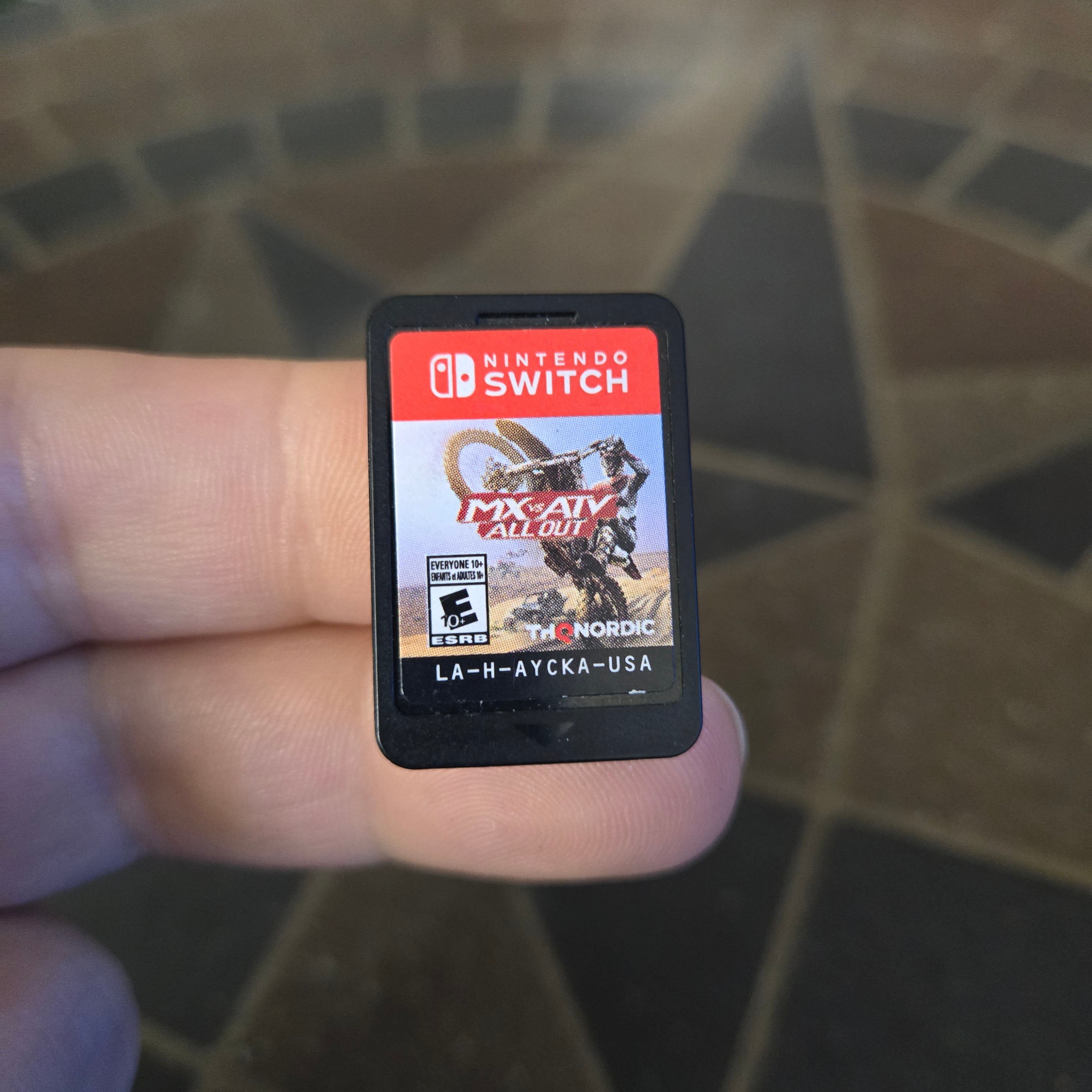 MX vs ATV All Out - Nintendo Switch - Authentic, Cleaned & Tested!