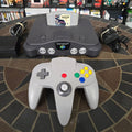 Nintendo 64 N64 Console, Official Controller, Jumper Pak, Cords & NASCAR 99 Game