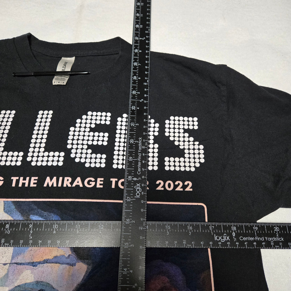 The Killers Imploding The Mirage Tour Johnny Marr 2022 RARE Both Sides Medium M
