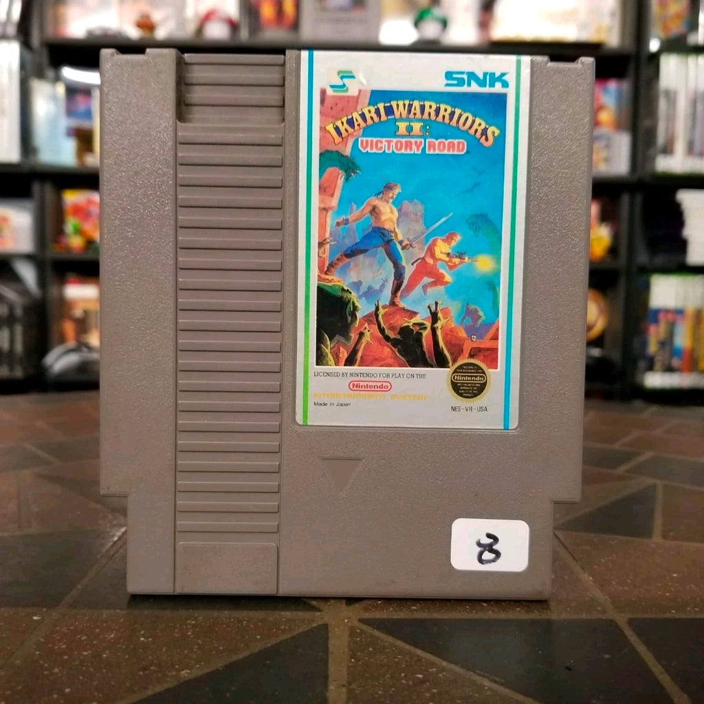 Ikari Warriors II: Victory Road (Nintendo NES, 1988) Authentic, Cleaned & Tested