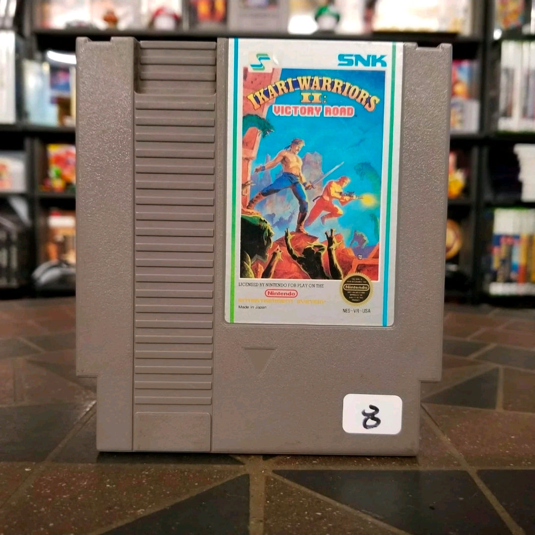Ikari Warriors II: Victory Road (Nintendo NES, 1988) Authentic, Cleaned & Tested