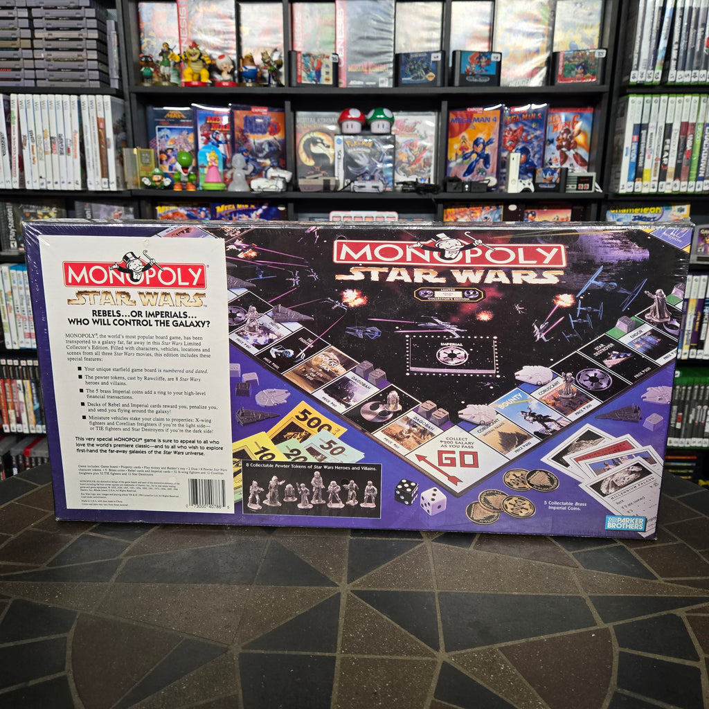 STAR WARS MONOPOLY Limited Collector's Edition - Sealed New! 20 Years 1997