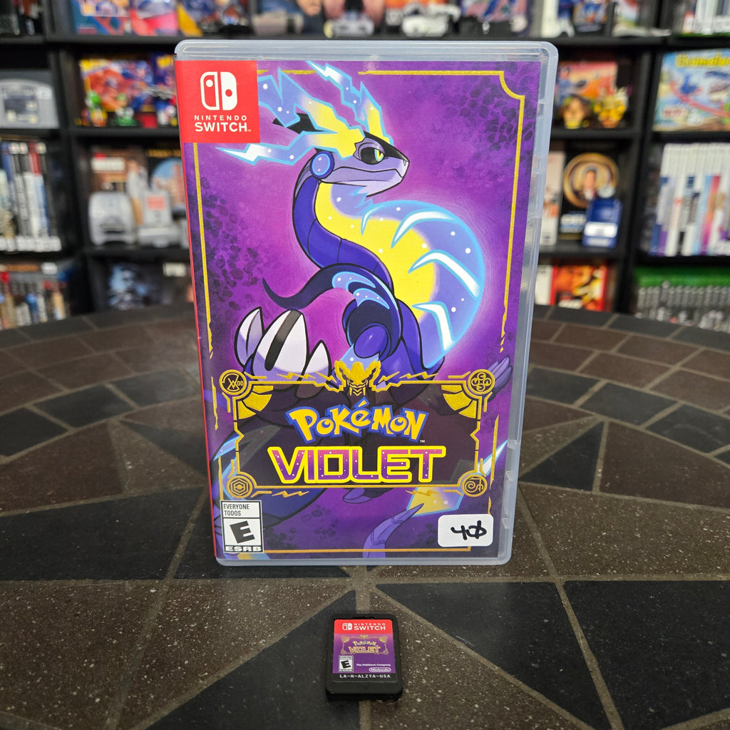 Pokemon Violet - Nintendo Switch - Authentic, Cleaned & Tested!