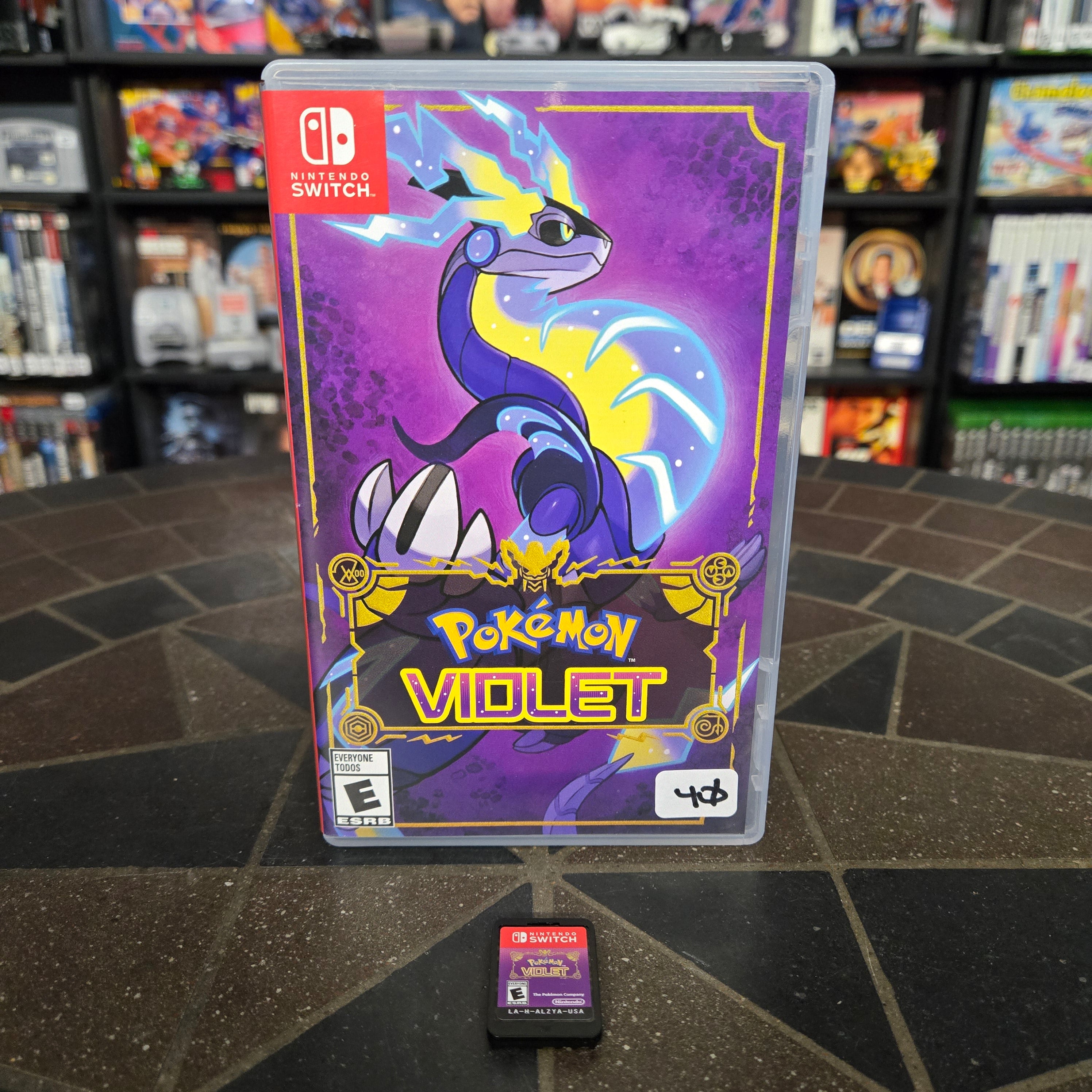 Pokemon Violet - Nintendo Switch - Authentic, Cleaned & Tested!