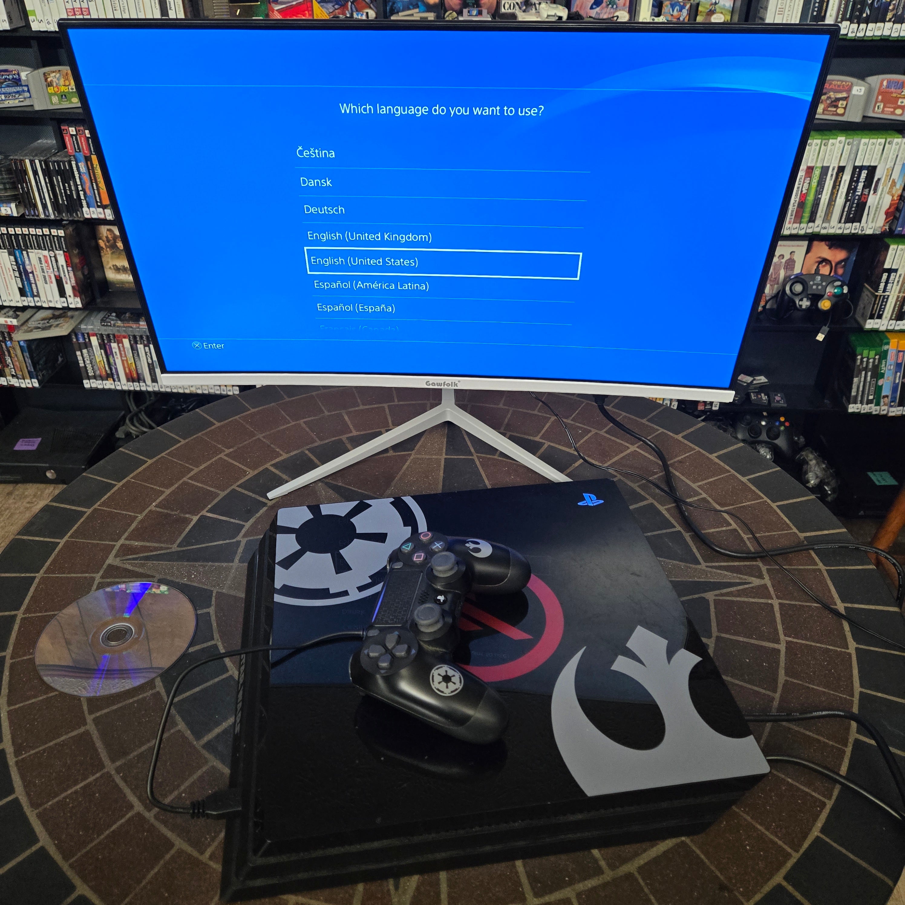 Sony PlayStation 4 PS4 Pro 1TB Star Wars Battlefront 2 Edition Console Bundle