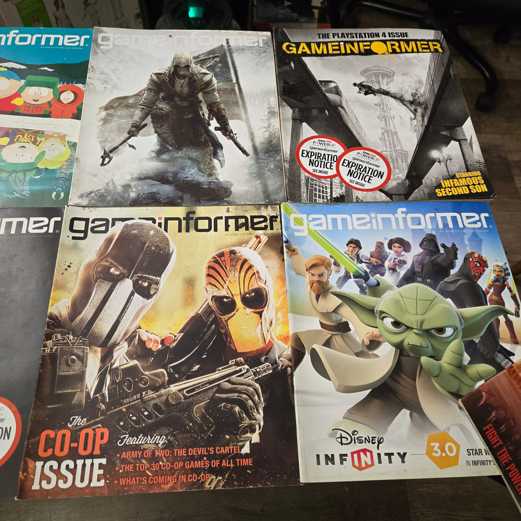 Lot of 28 GameInformer GameStop Game Magazines - PlayStation 3 PS3 Xbox 360 Era!
