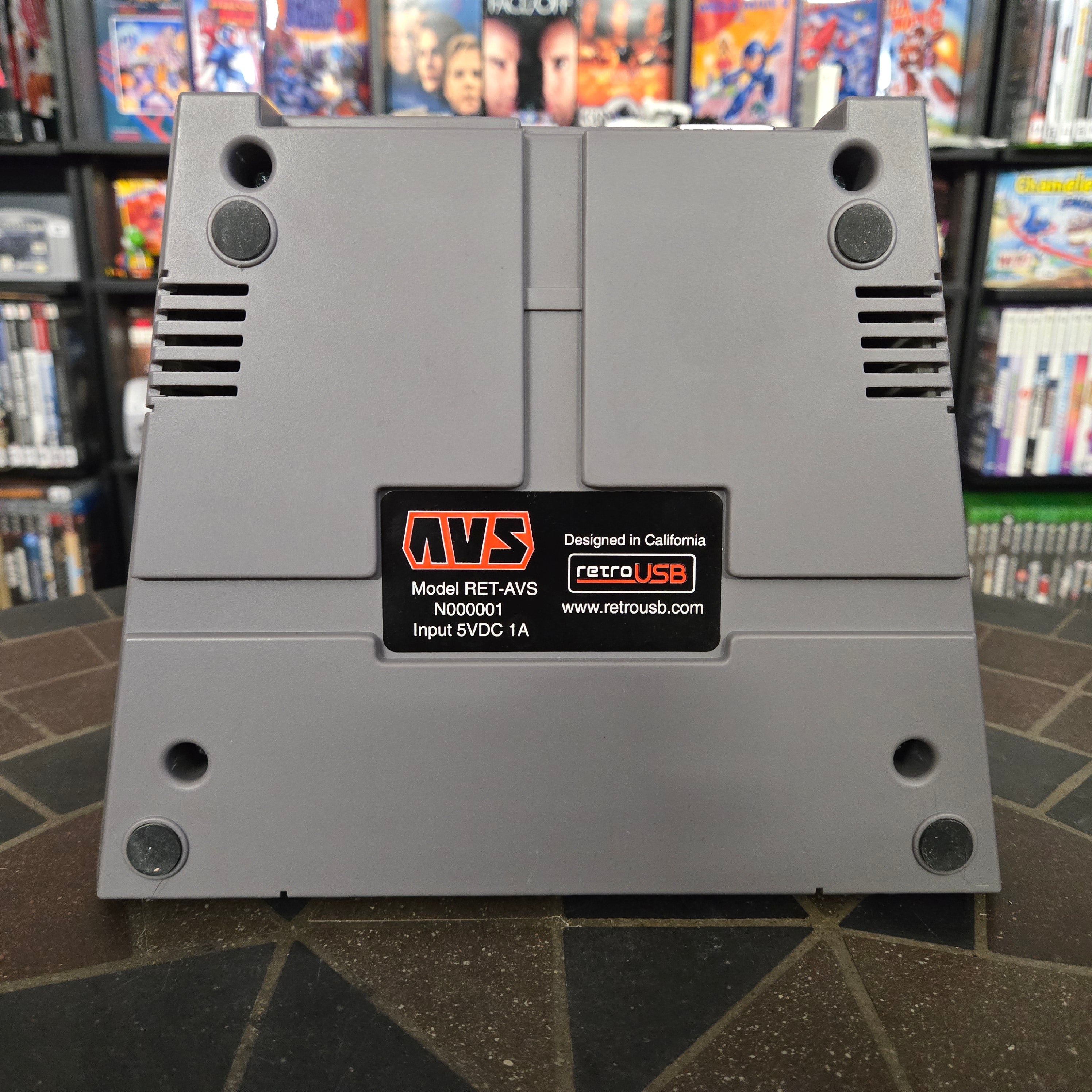 Discontinued RetroUSB AVS FPGA HDMI Console Nintendo NES, OEM Controller & Cords