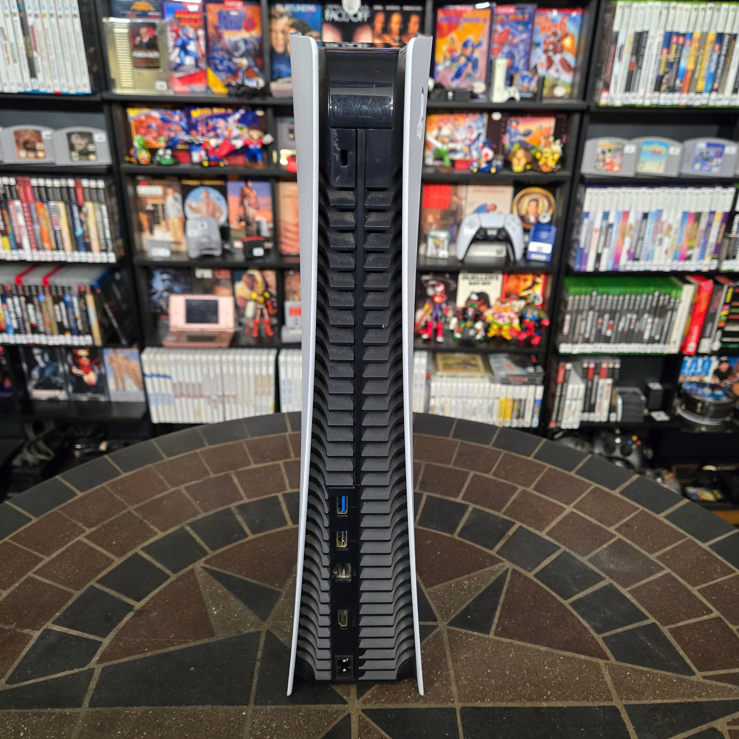 Sony PlayStation 5 Digital Edition PS5 825GB White Console Gaming System TESTED