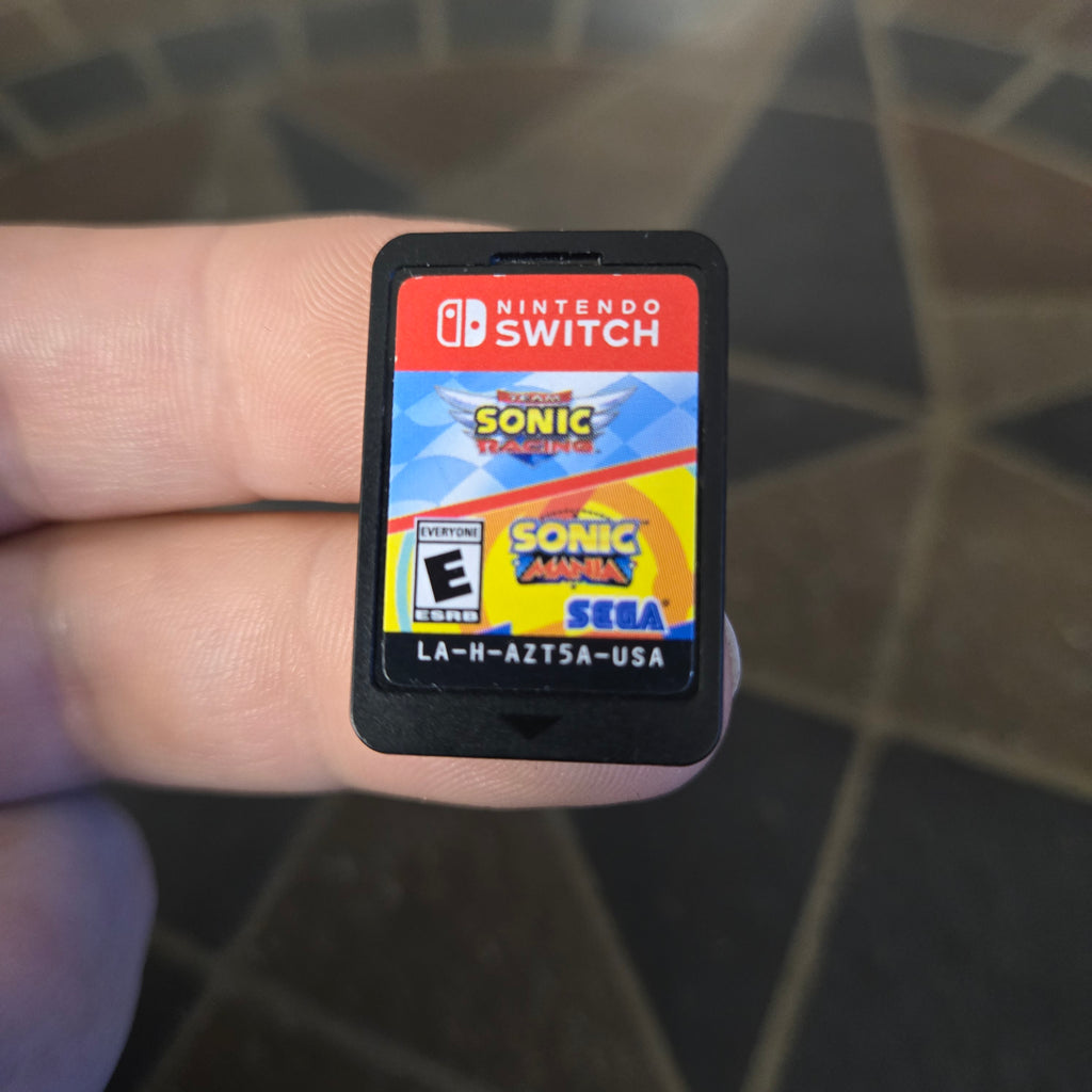 Sonic Mania + Team Sonic Racing Double Pack - Nintendo Switch - Tested