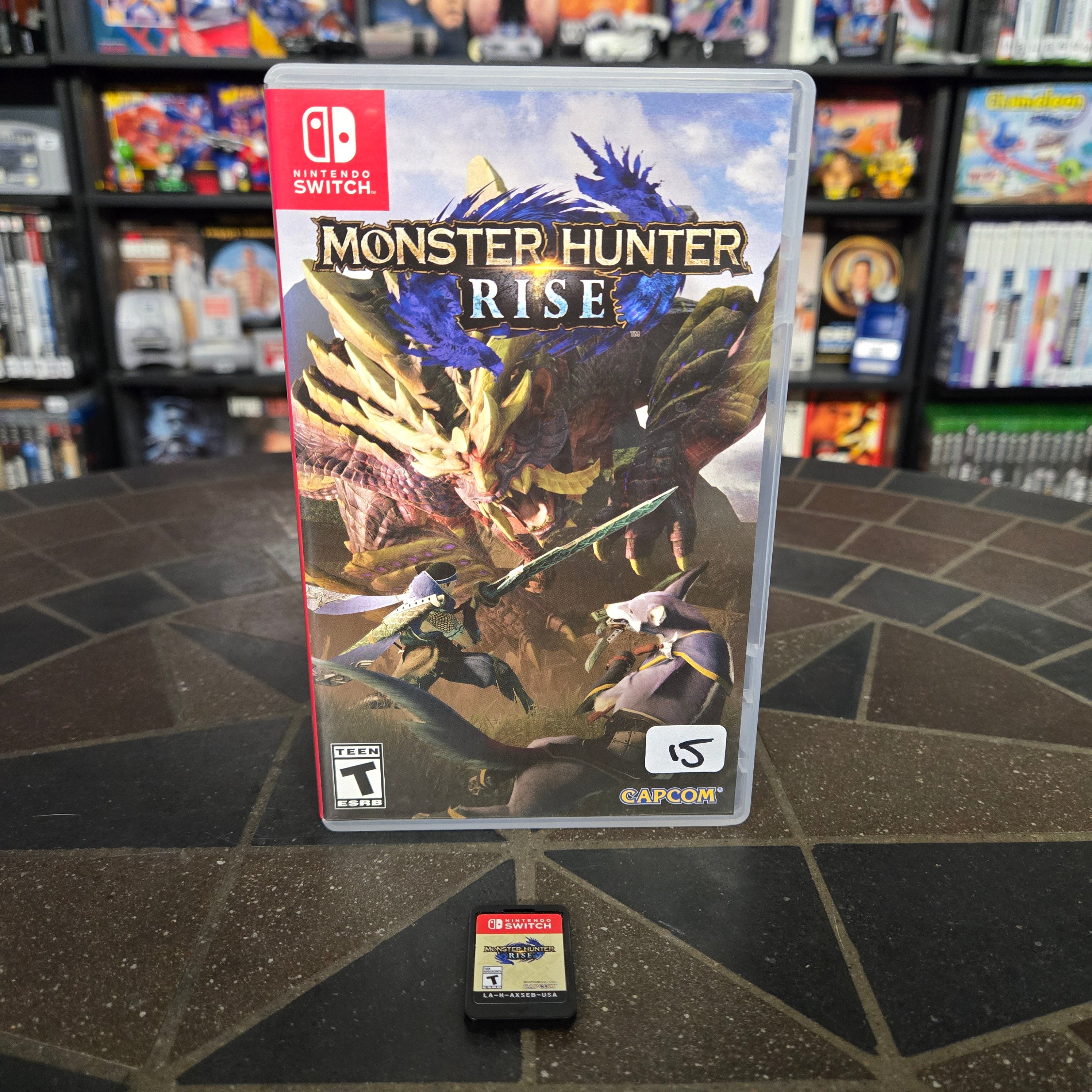 Monster Hunter Rise - Nintendo Switch - Case, Artwork & Cartridge