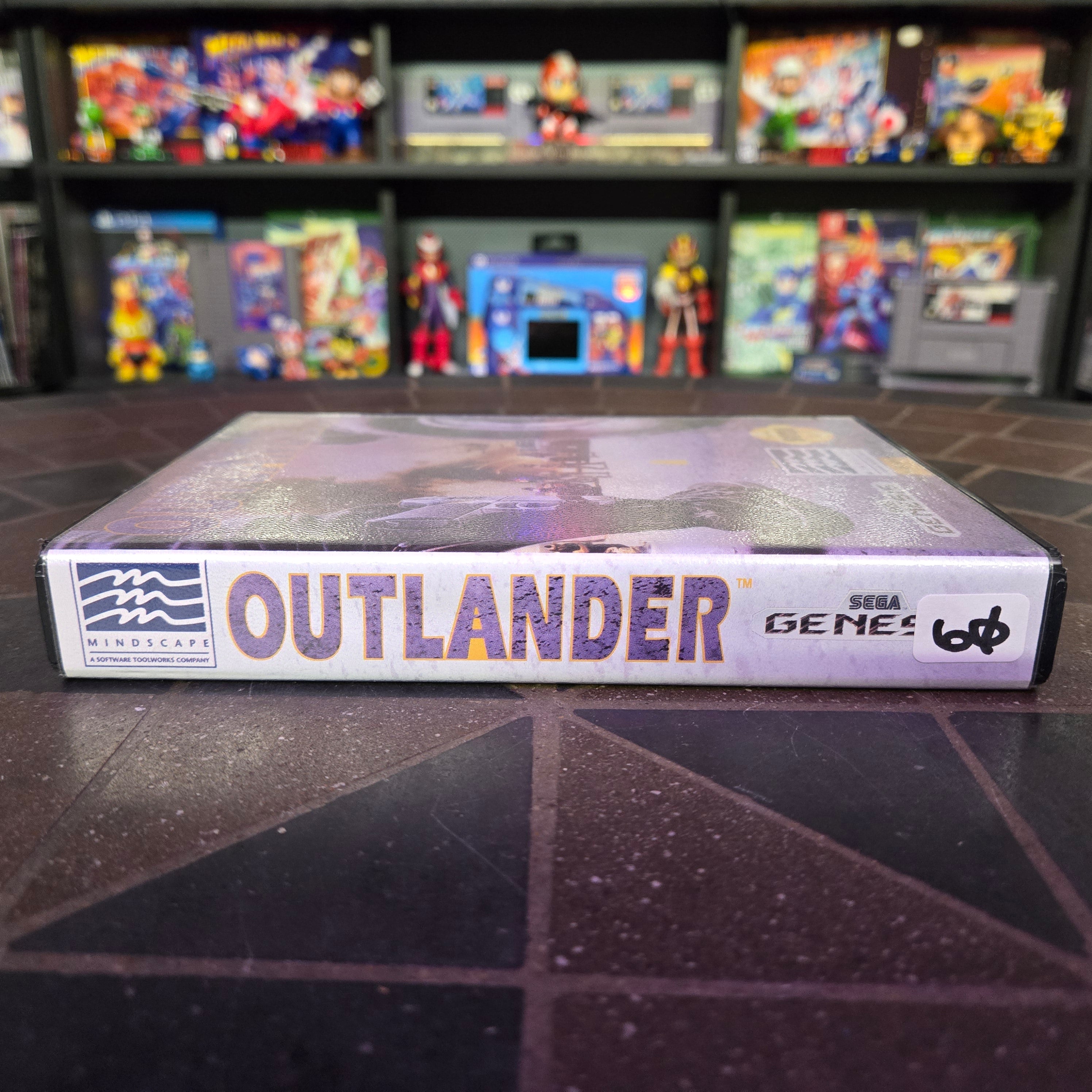 Outlander (Sega Genesis, 1992) Complete CIB - VERY NICE SHAPE!