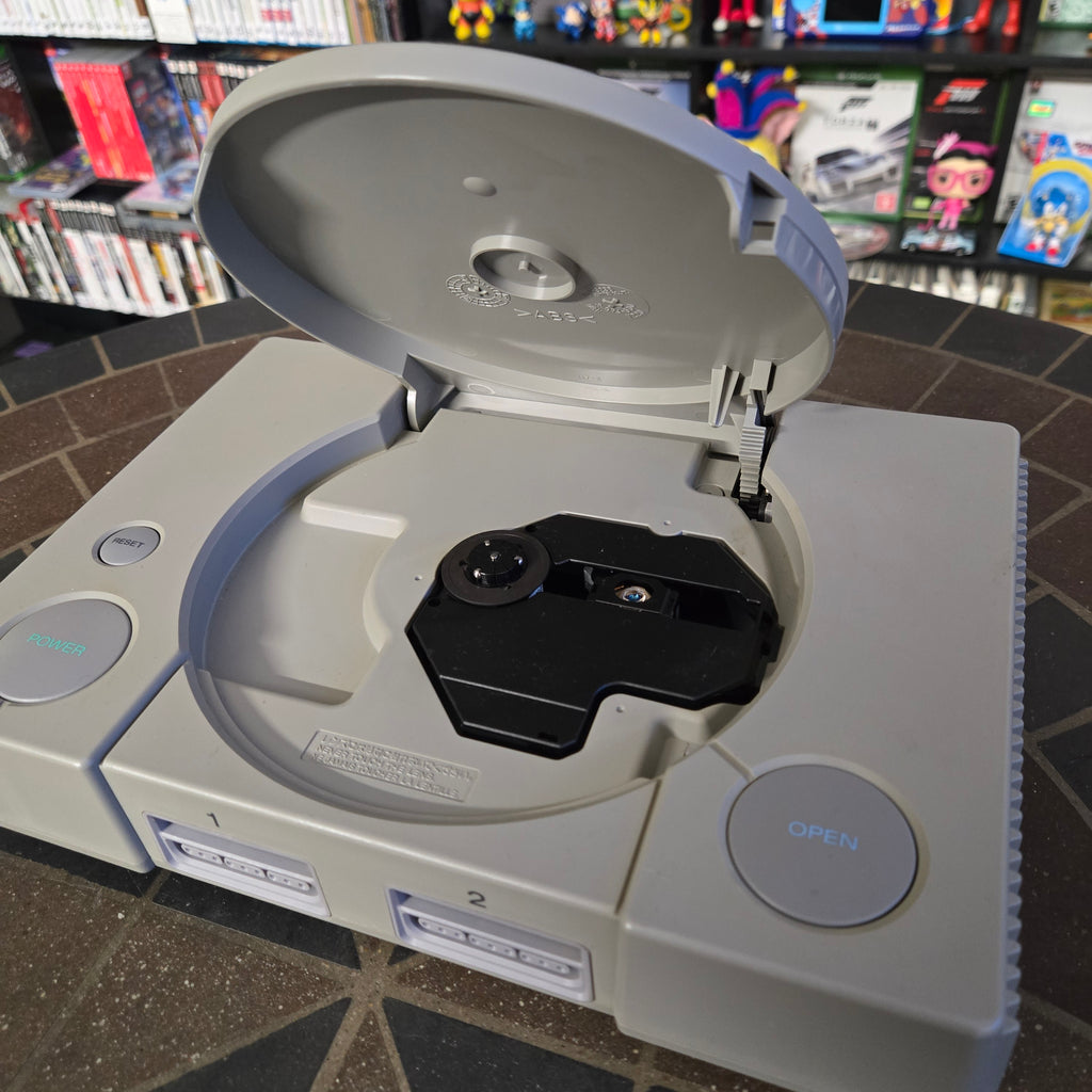 Sony PlayStation 1 PS1 Console SCPH-5501, Controller & Cords - CLEANED & TESTED!