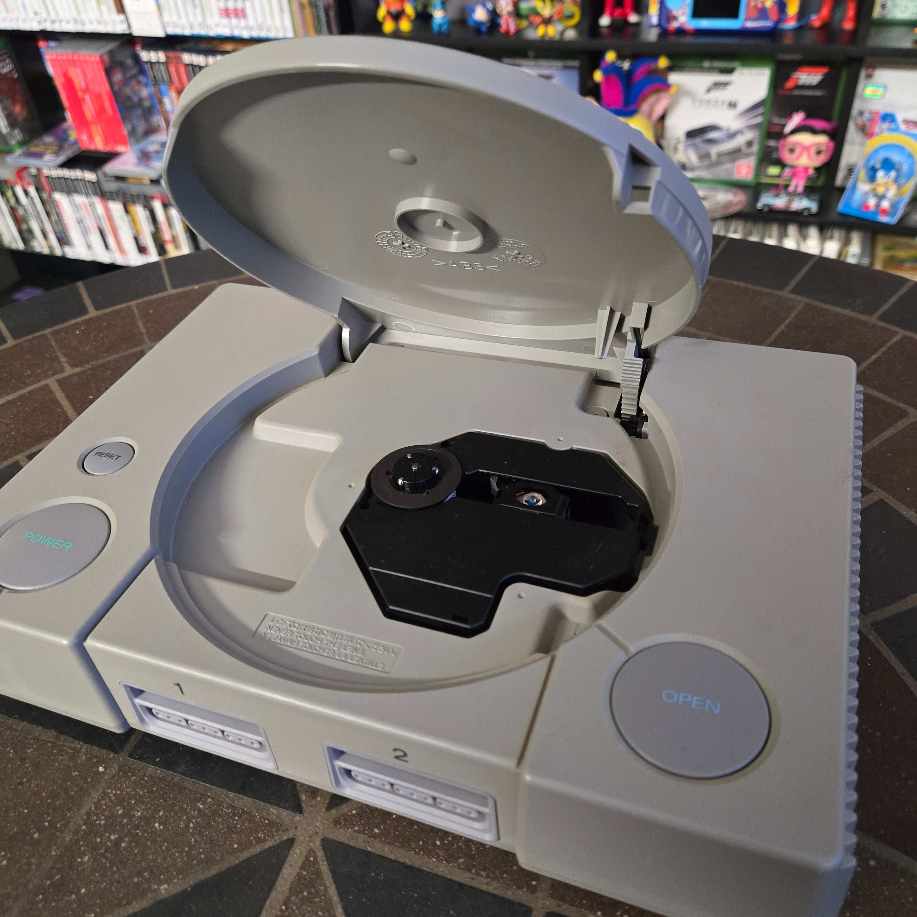 Sony PlayStation 1 PS1 Console SCPH-5501, Controller & Cords - CLEANED & TESTED!