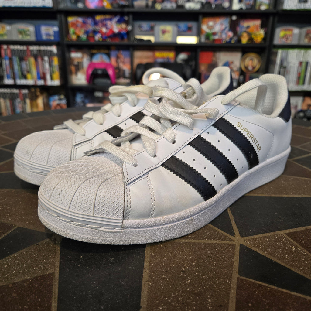 Adidas Originals Superstar Footwear Shoes White Black 2018 EG4958 Men's Size 7.5