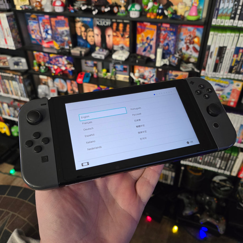 Nintendo Switch HAC-001 32GB Console/System, Dock, Case, Cords & More - TESTED!