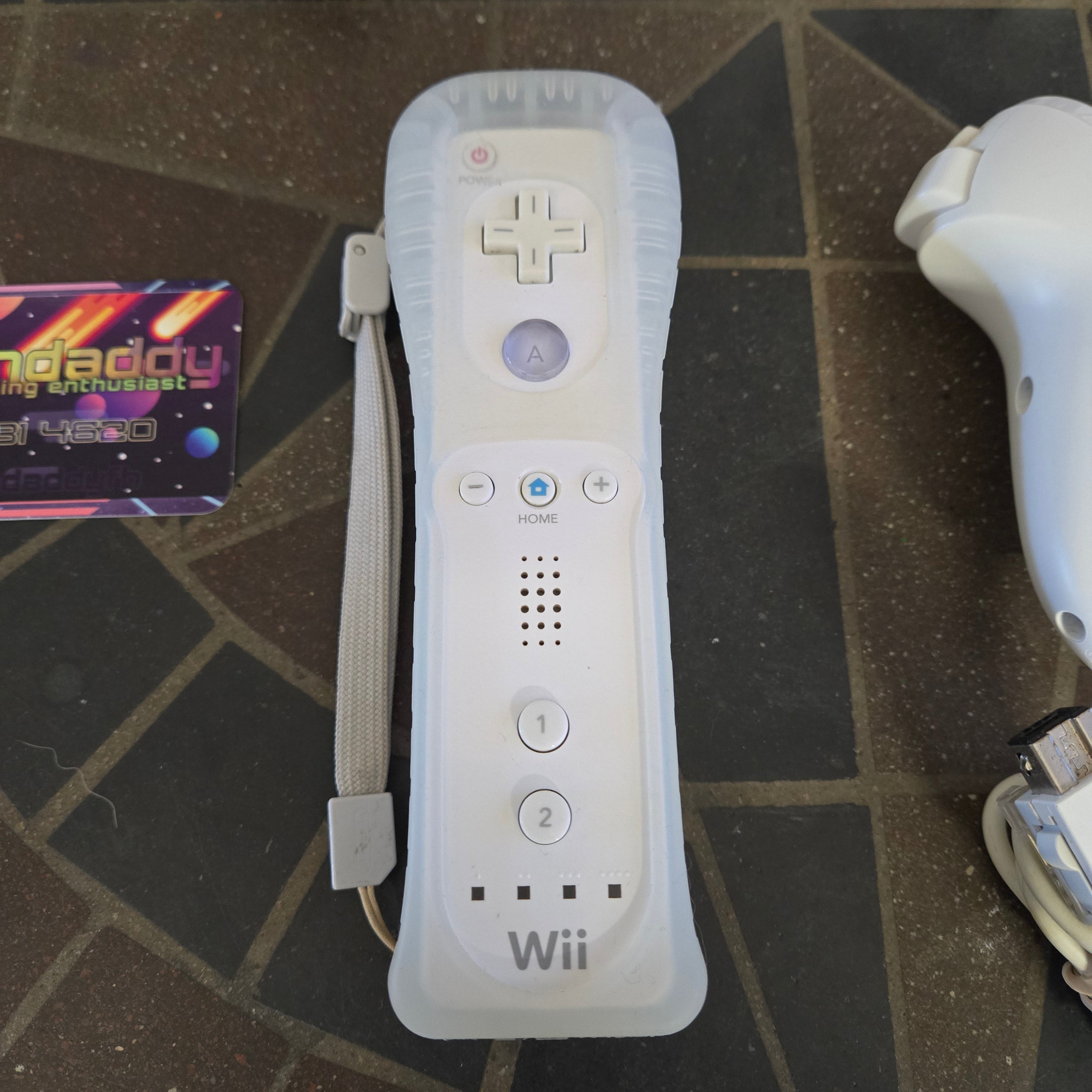 Nintendo Wii Console White, Cords, Controller & Nunchuk Cleaned, Tested & Reset