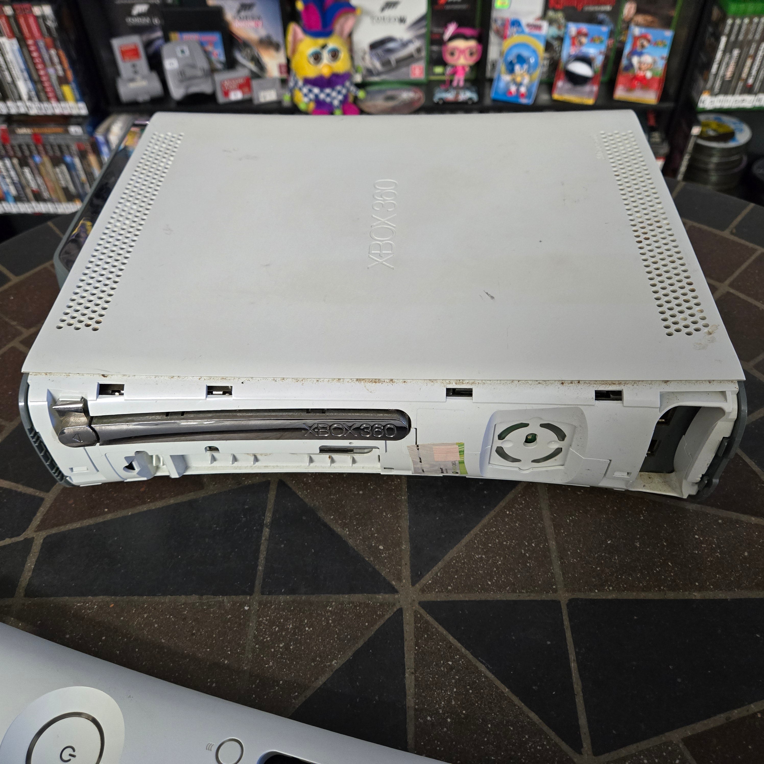 Microsoft OG Xbox 360 20GB White Console, Controller & Cords - TESTED & RESET!