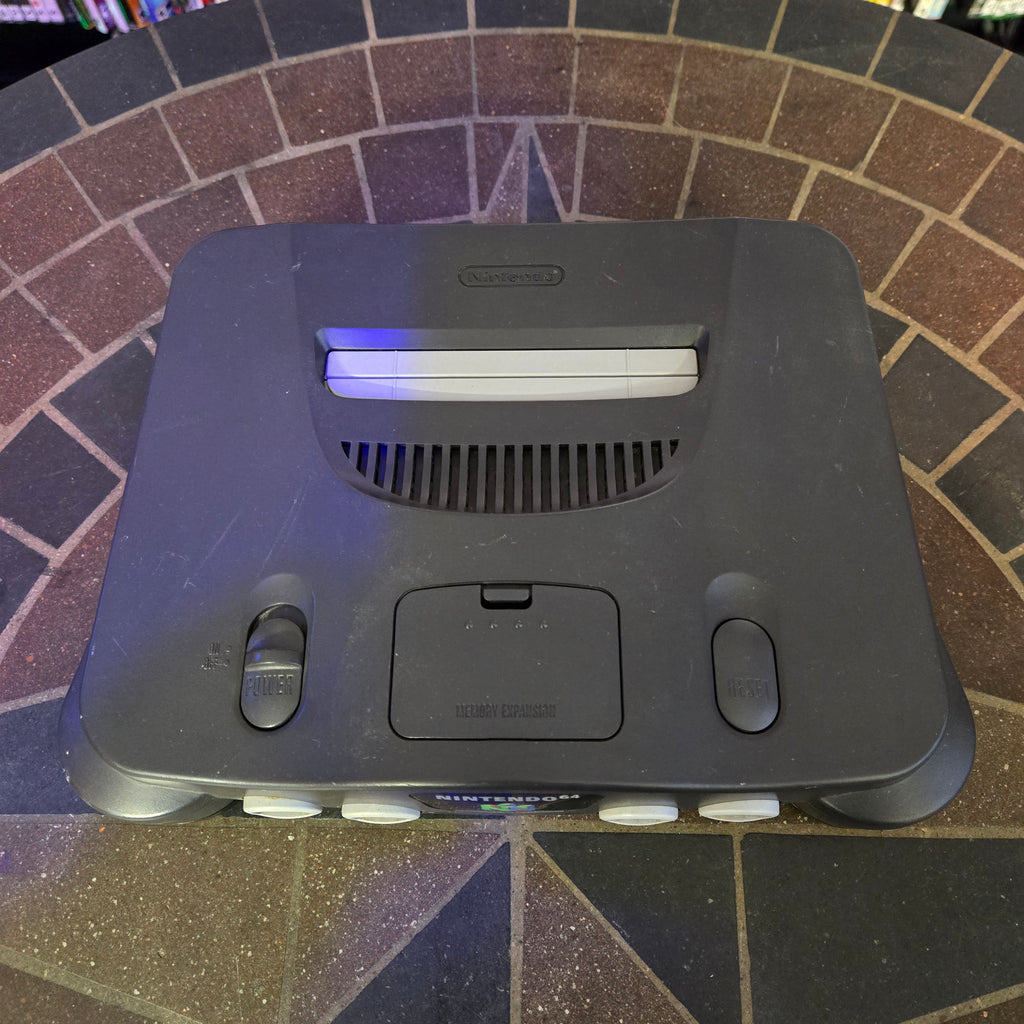 Nintendo 64 N64 Console, Official Controller, Jumper Pak & Cords CLEANED TESTED3
