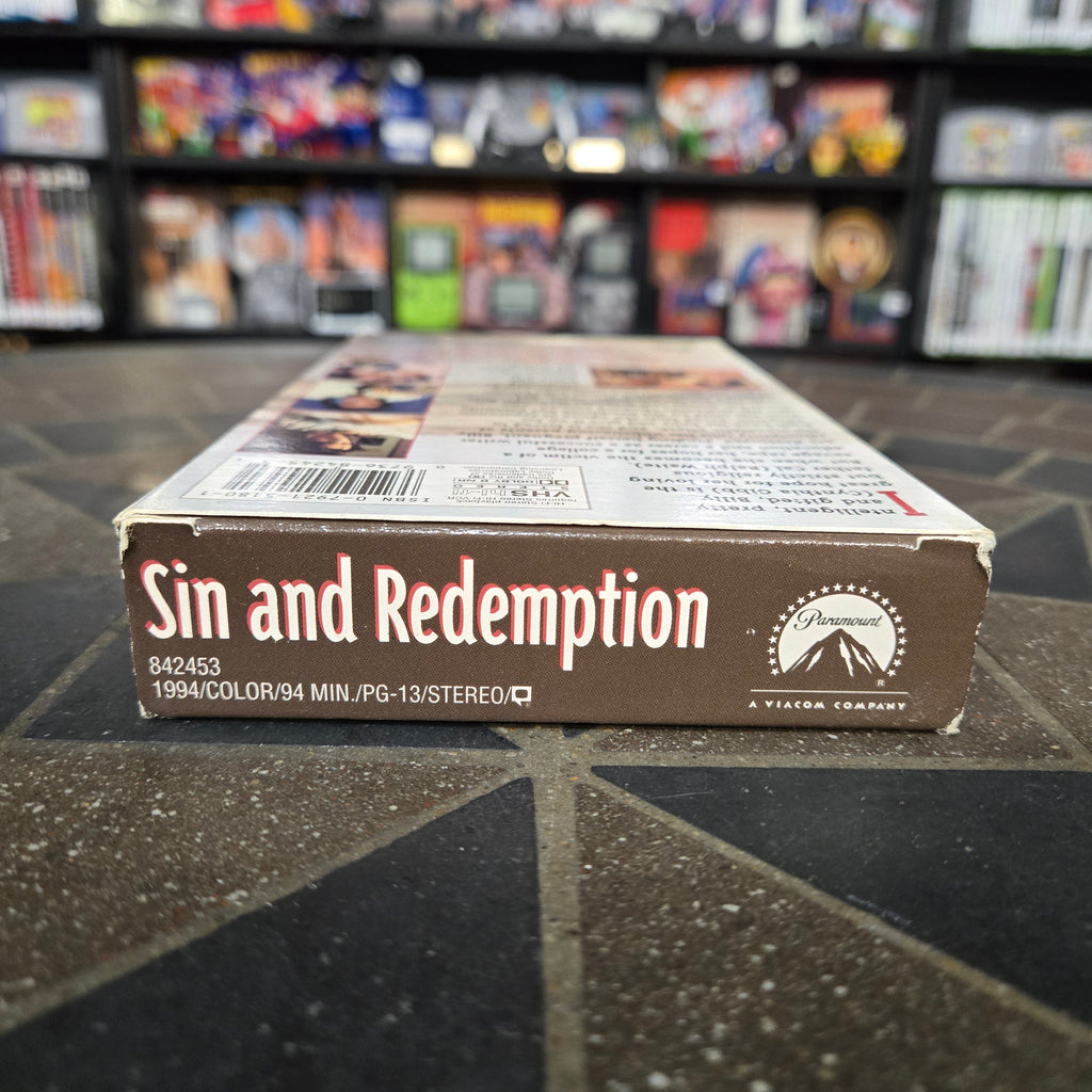 Sin and Redemption VHS Richard Geico Erotica Rare