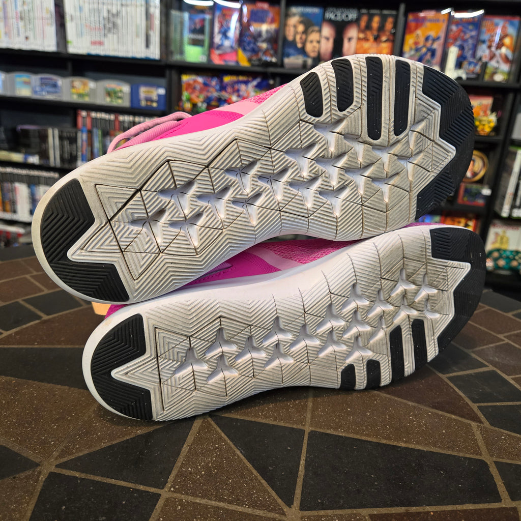 Women’s Size 10.5 Nike Flex Trainer Womens Training Shoes Pink AQ7491-600