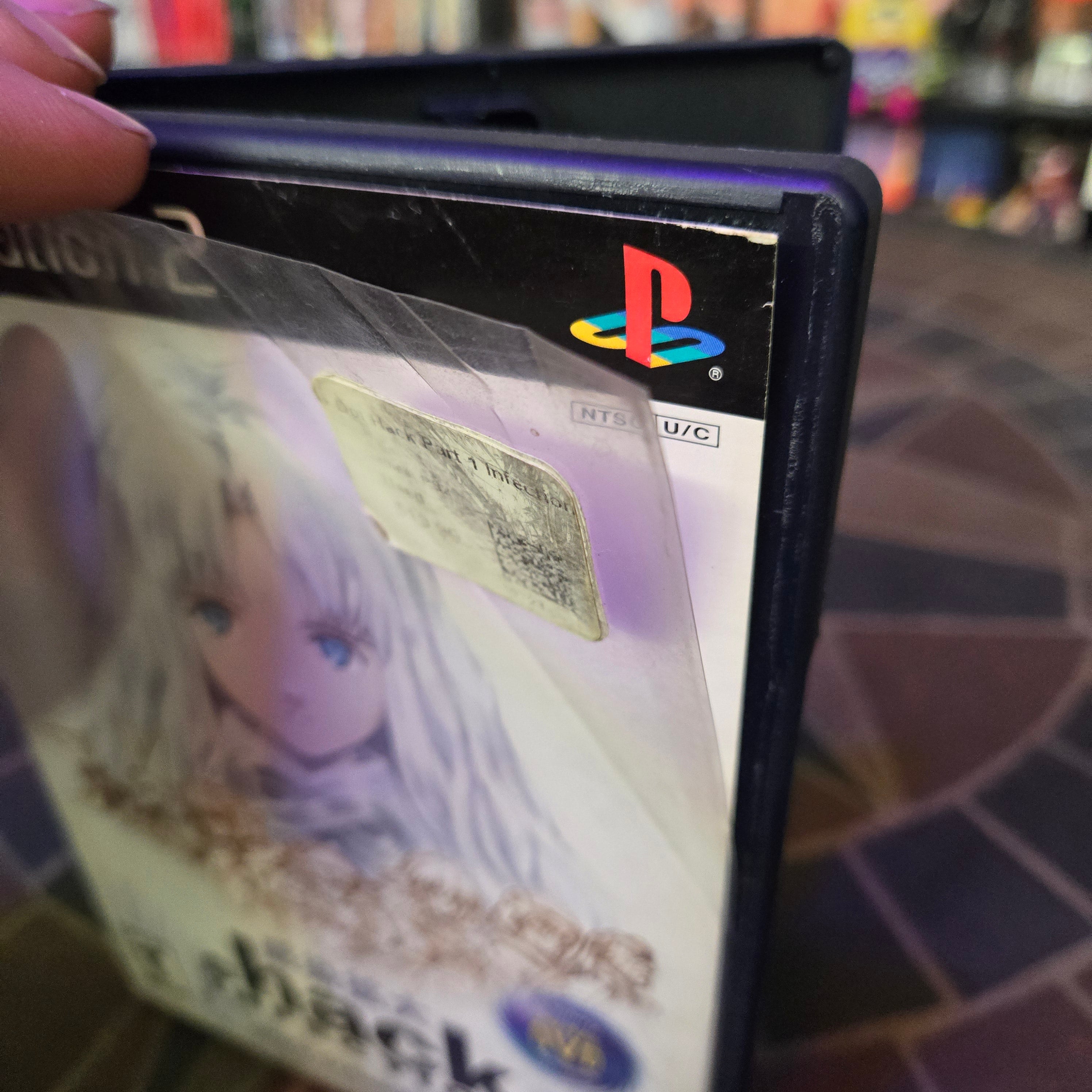 .hack INFECTION (Sony PlayStation 2, 2003) PS2 DOT Hack Complete CIB